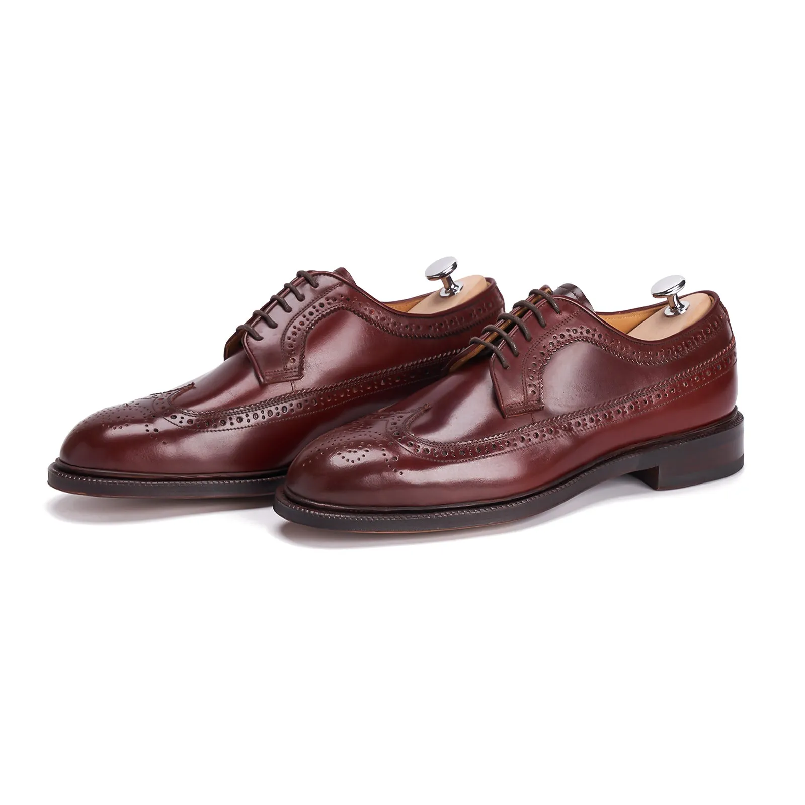 101175 - BURGUNDY SHELL CORDOVAN - E