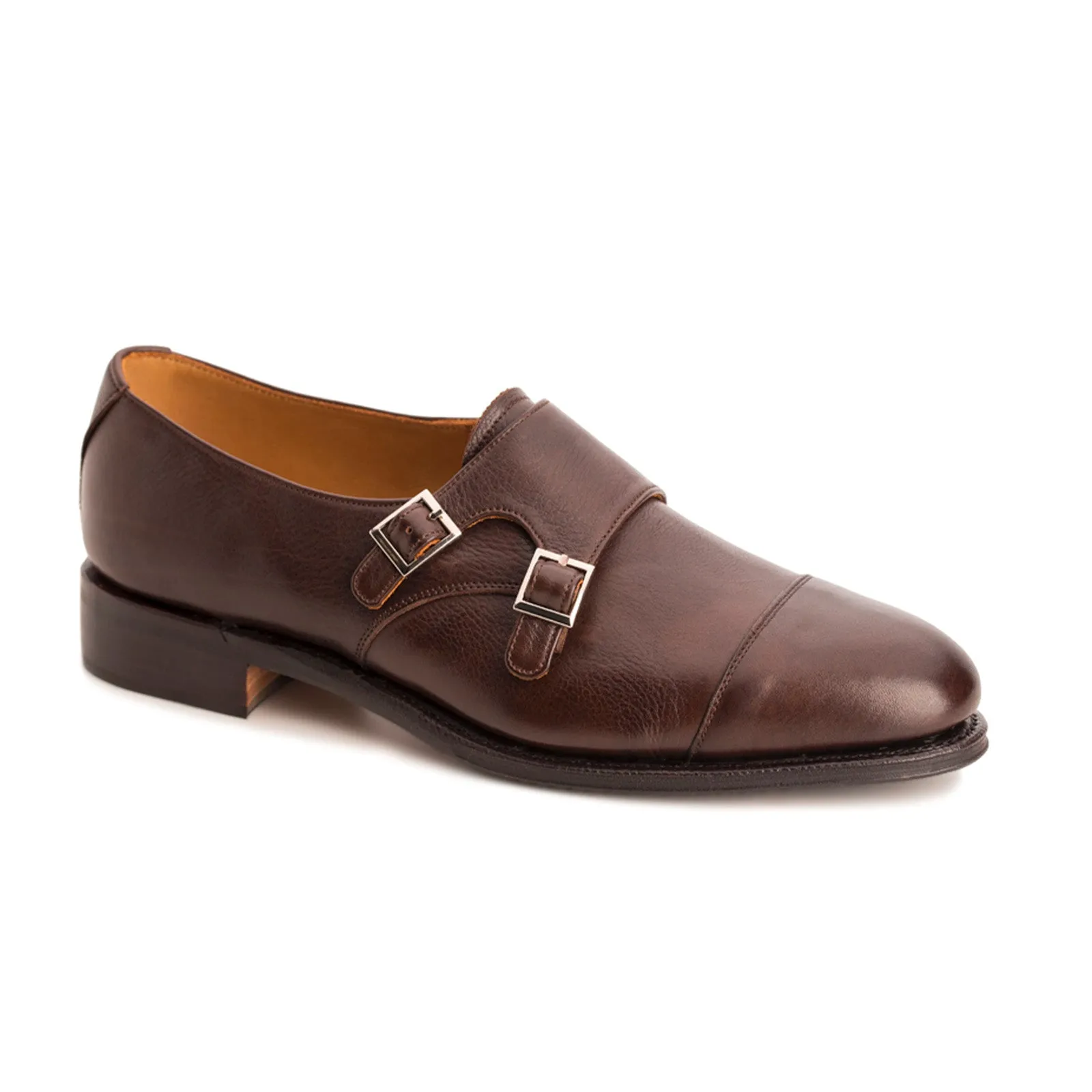 201341 - DARK BROWN SOFTCALF - E