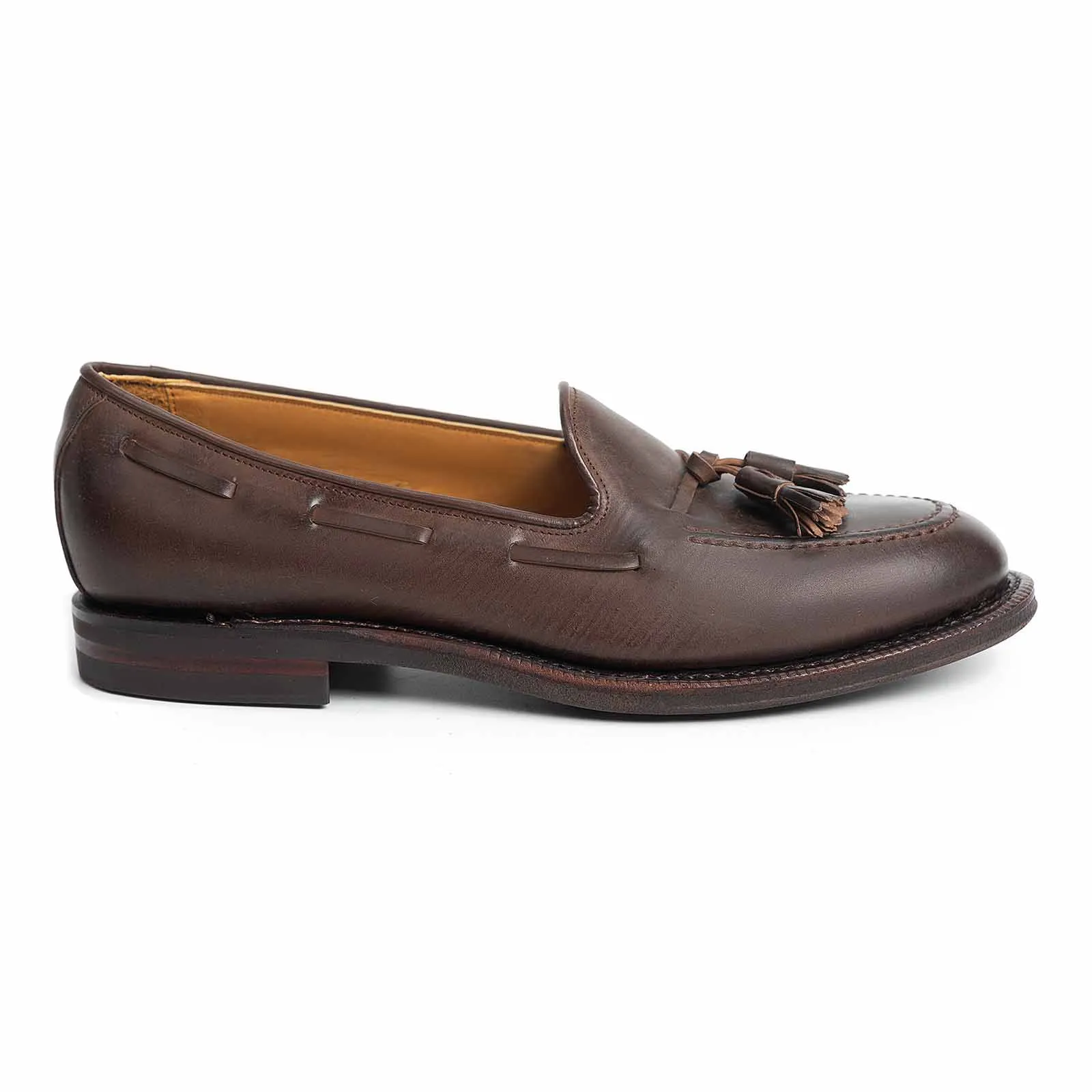 501035 - BROWN WAXY SHELL CORDOVAN - E