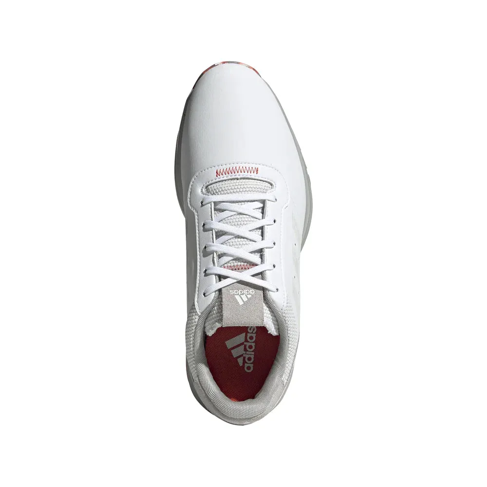 adidas Men's S2G Spikeless Golf Shoes - WHITE/GREY/RED