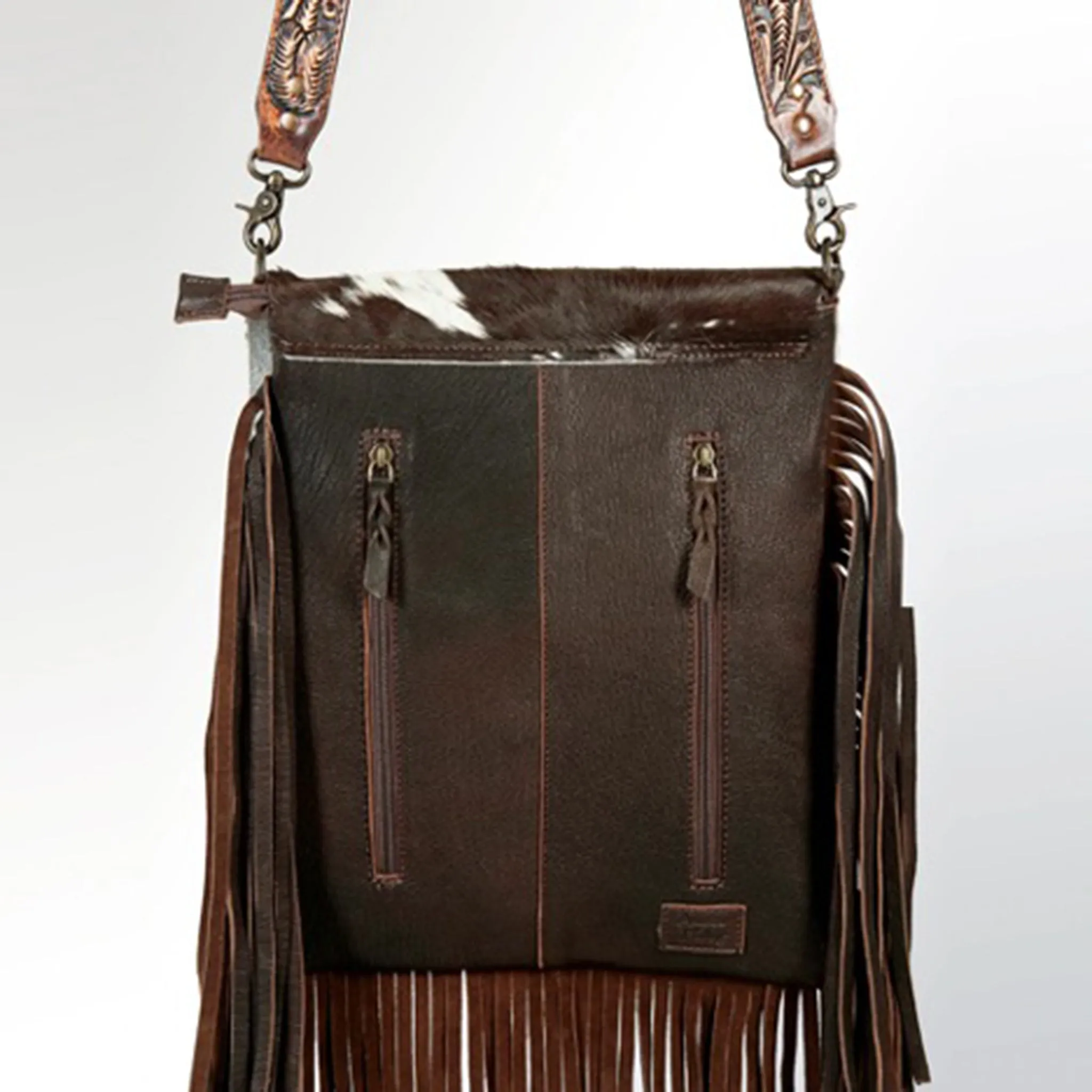 American Darling Hide Fringe Bag