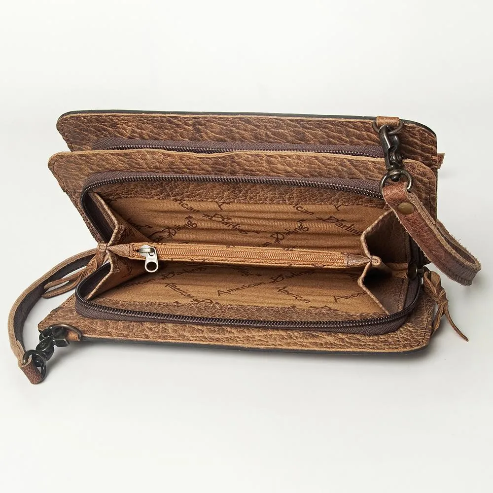 American Darling Hide/Tool Border Purse