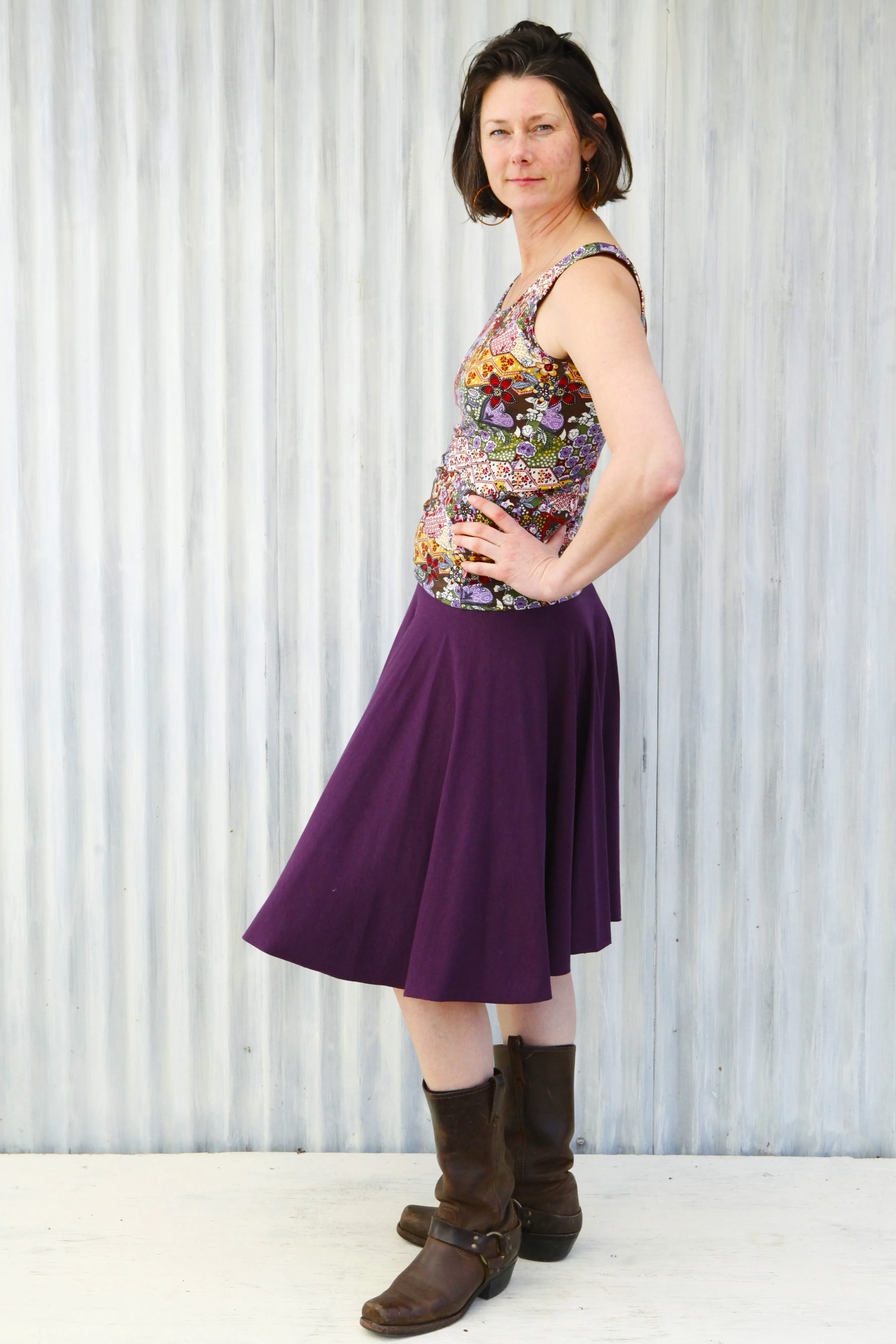 Amethyst Lailia Circle Skirt