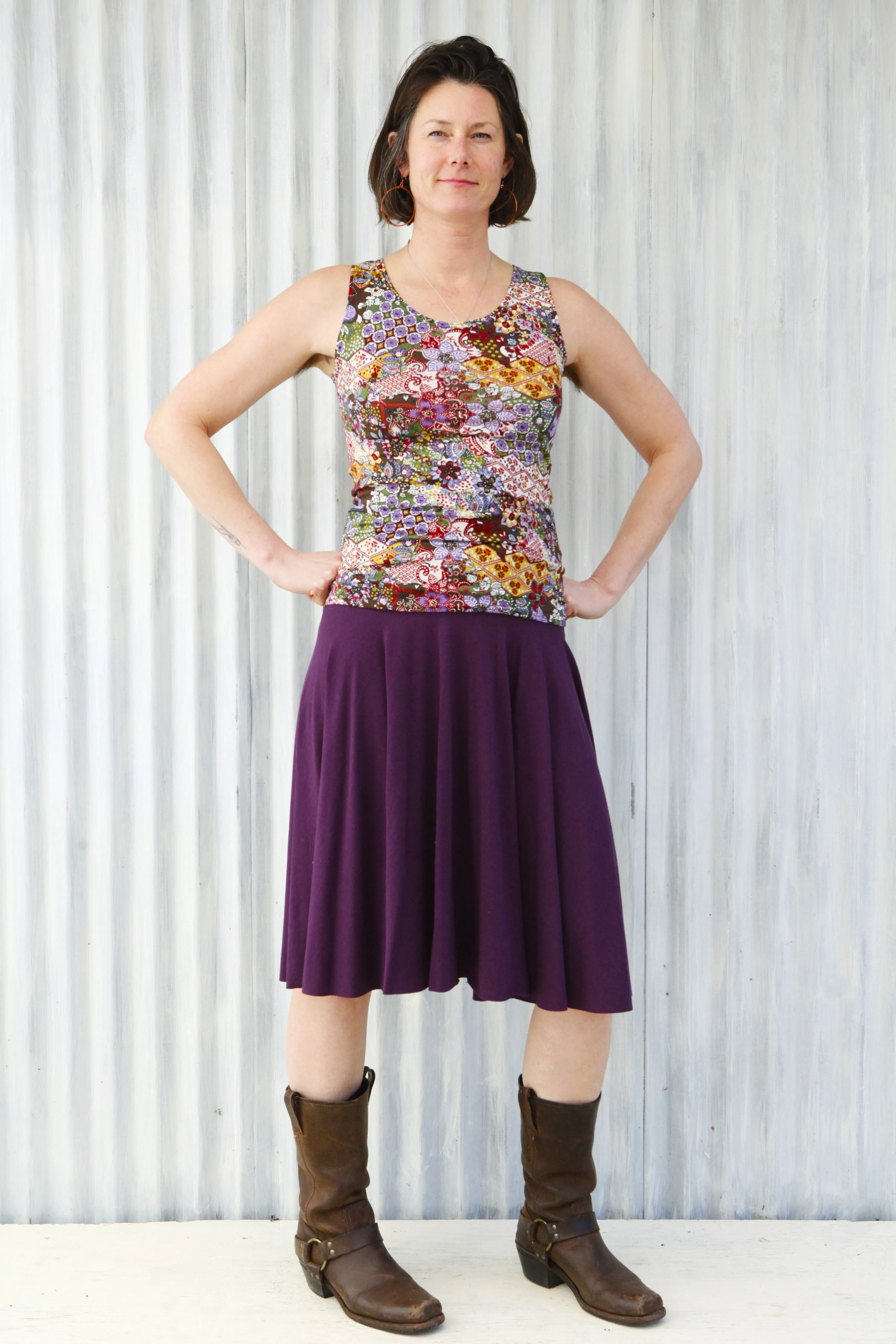 Amethyst Lailia Circle Skirt