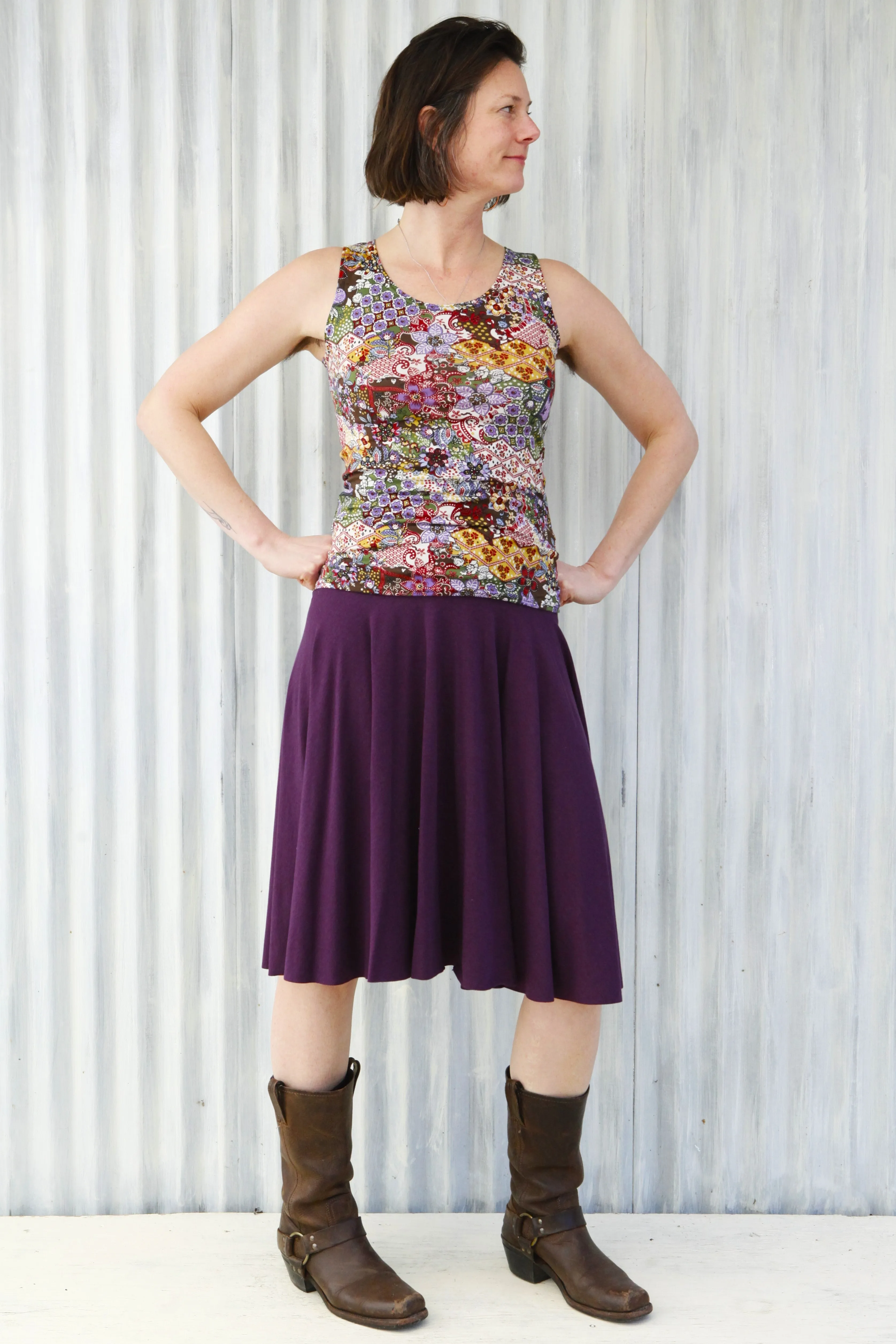 Amethyst Lailia Circle Skirt