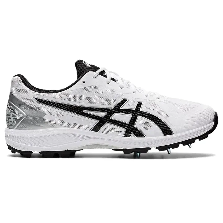 Asics Strike Rate FF Men's Cricket Shoes - White/Black