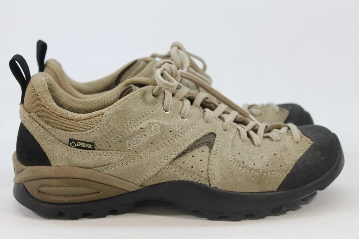 Asolo Goretex Women's Taupe Hiking Shoes 7.5M(ZAP13521)