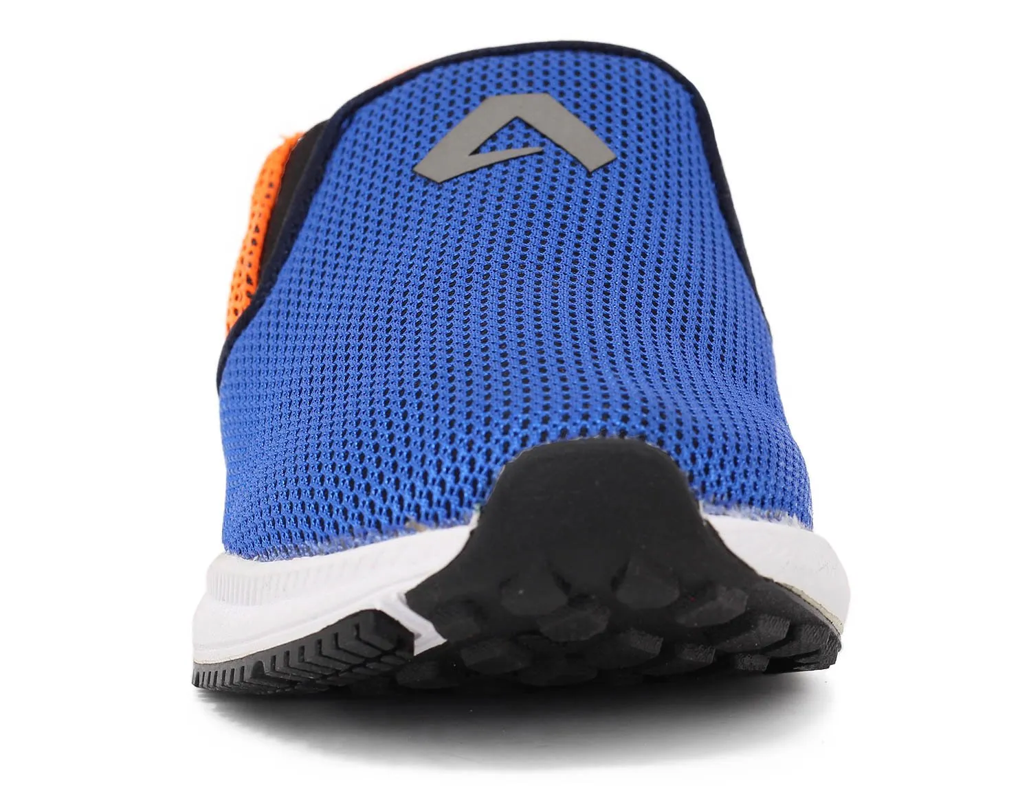 Avant Men's Dual Mesh Slip On Sports Shoes - Navy/Orange