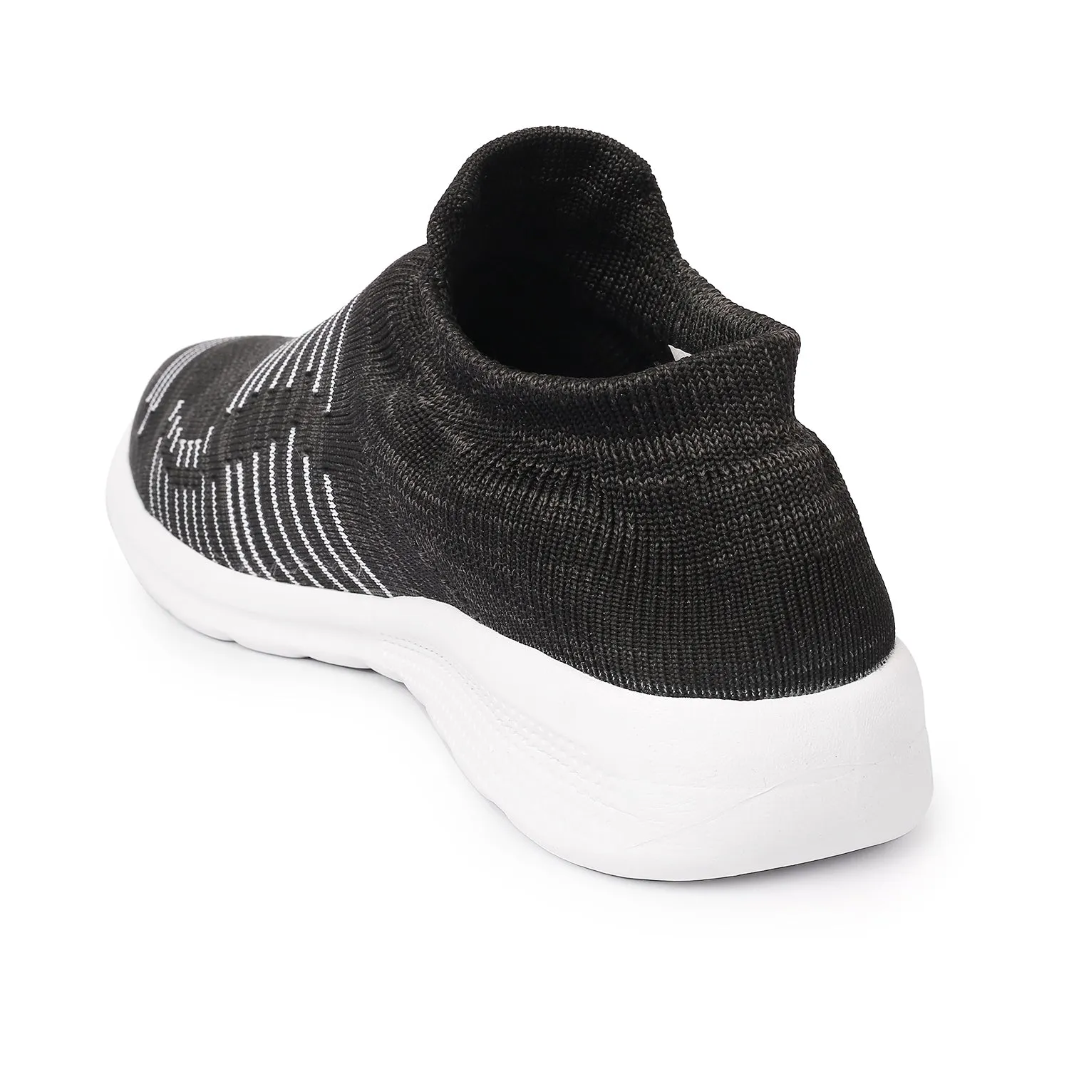 Avant Men's Focal Training & Walking Slip On Shoes - Dark Grey/Black