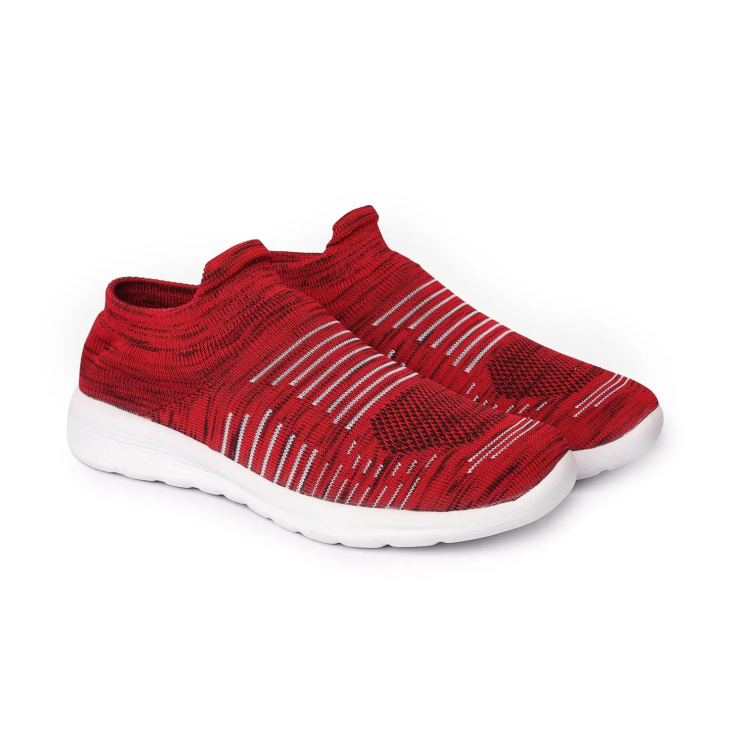 Avant Men's Focal Training & Walking Slip On Shoes - Red