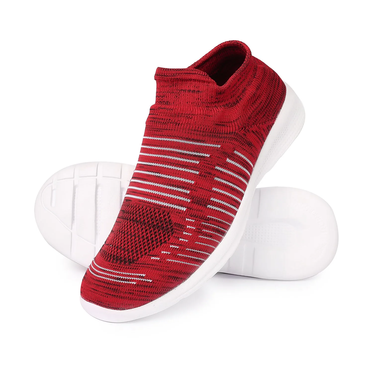 Avant Men's Focal Training & Walking Slip On Shoes - Red