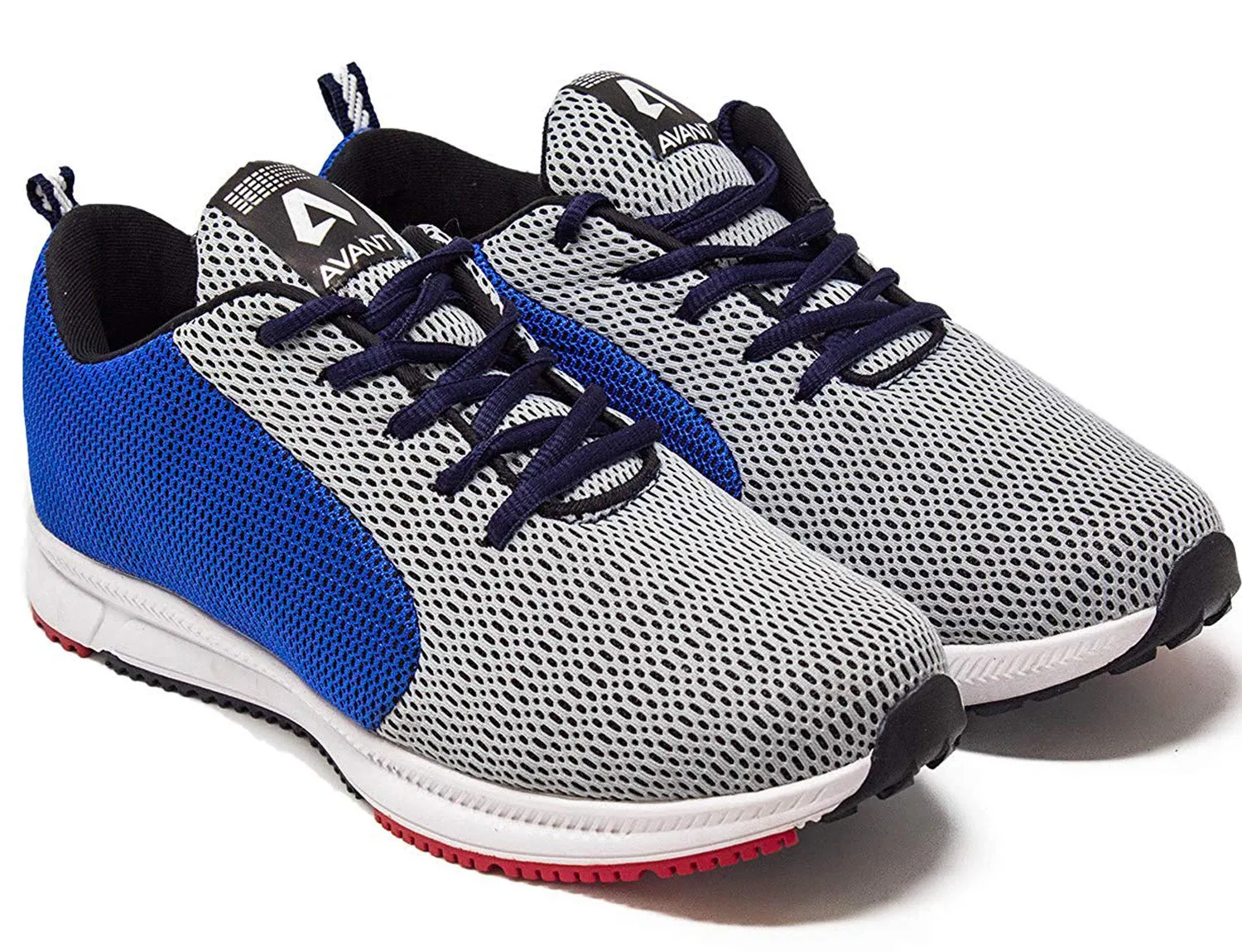 Avant Men's Lightweight Running and Walking Shoes - Grey/Navy