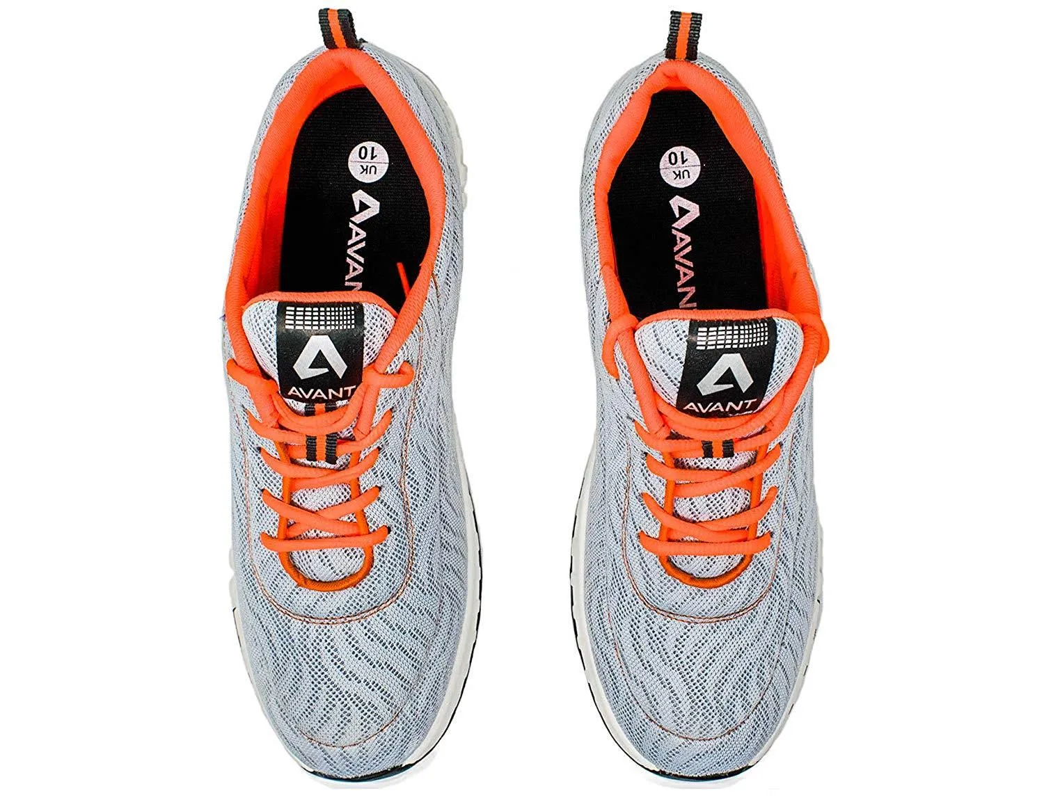 Avant Men's Rogue Running and Training Shoes - Grey/Neon Orange