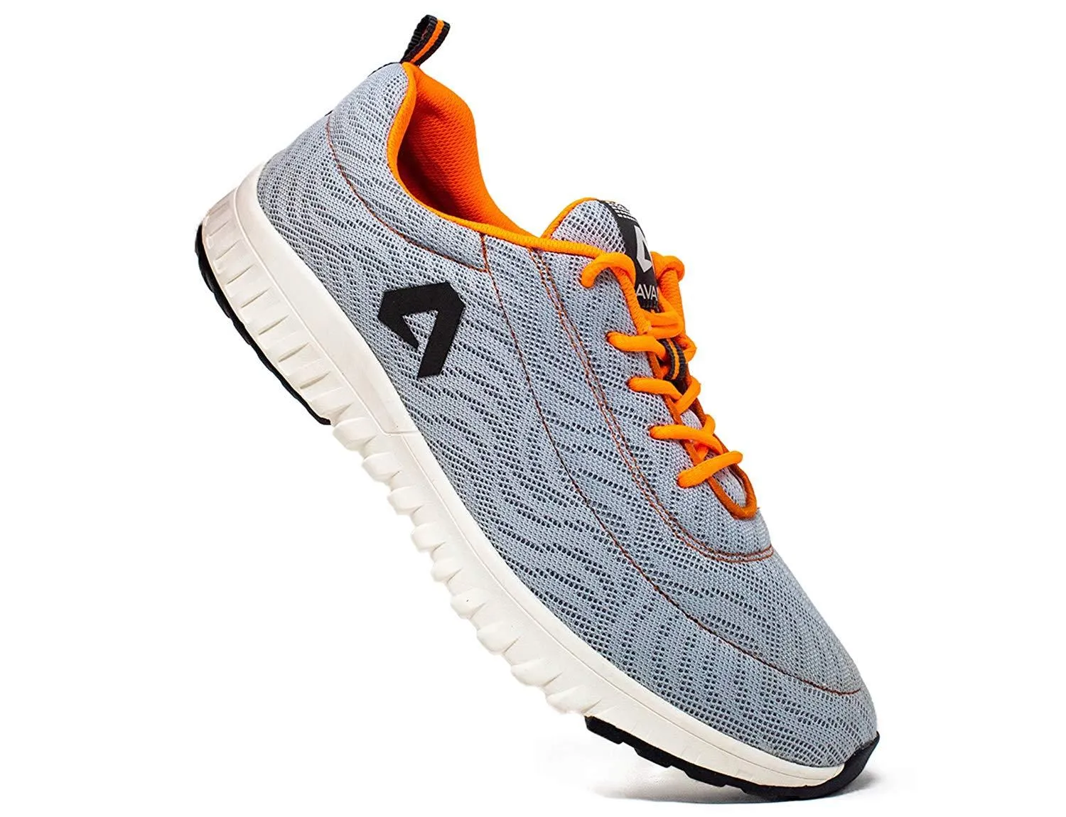 Avant Men's Rogue Running and Training Shoes - Grey/Neon Orange