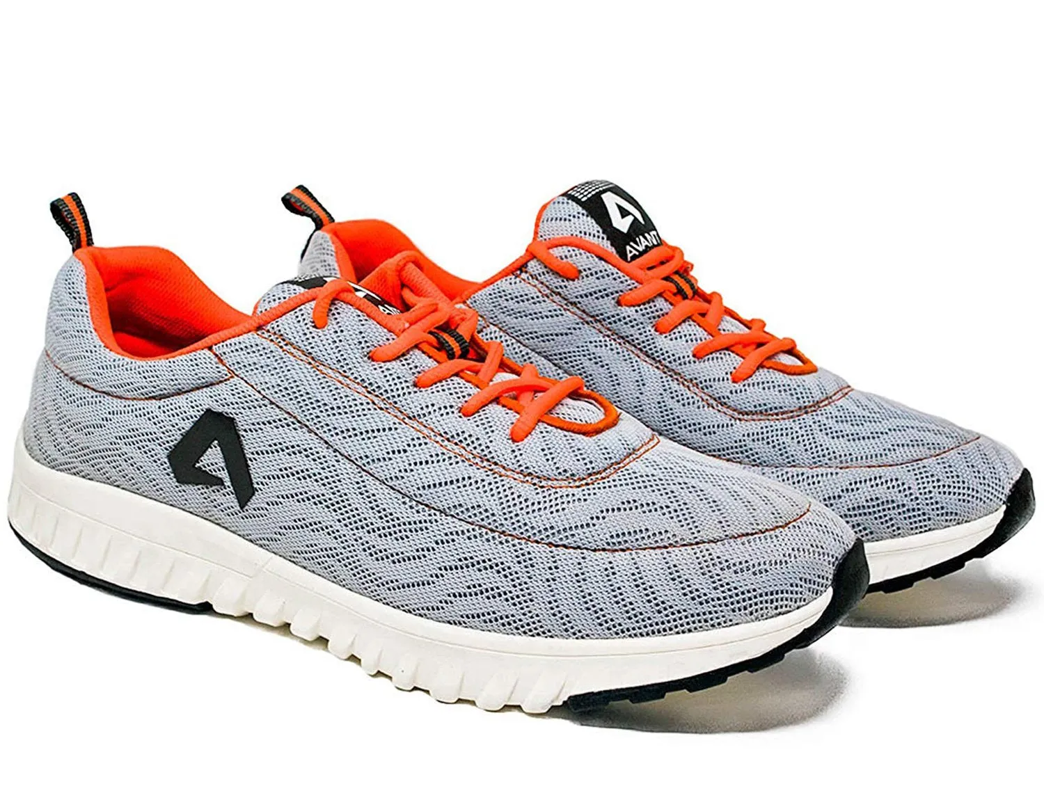 Avant Men's Rogue Running and Training Shoes - Grey/Neon Orange