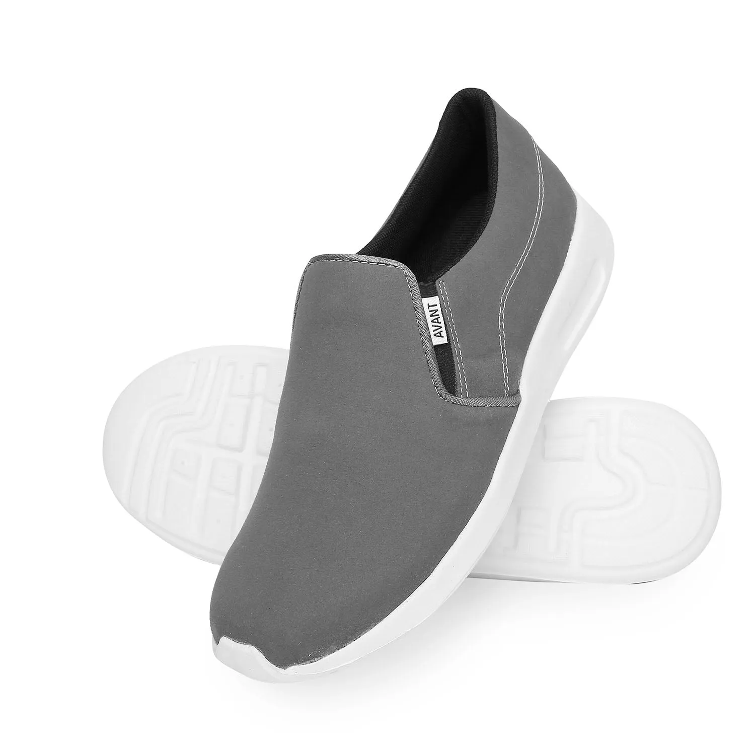 Avant Men's Vital Training & Walking Slip On Shoes - Grey