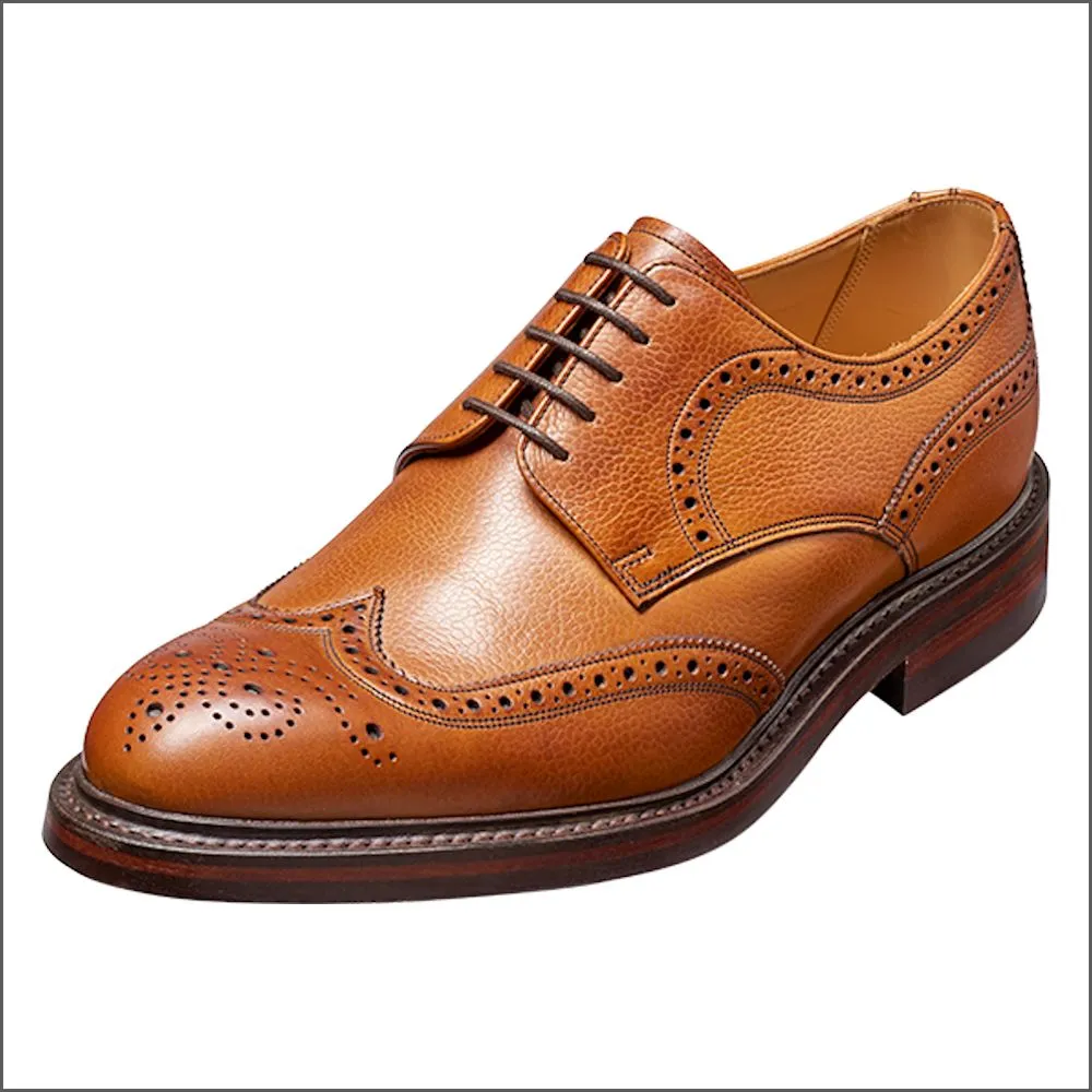 Barker Kelmarsh Cedar Grain Wingtip Derby*