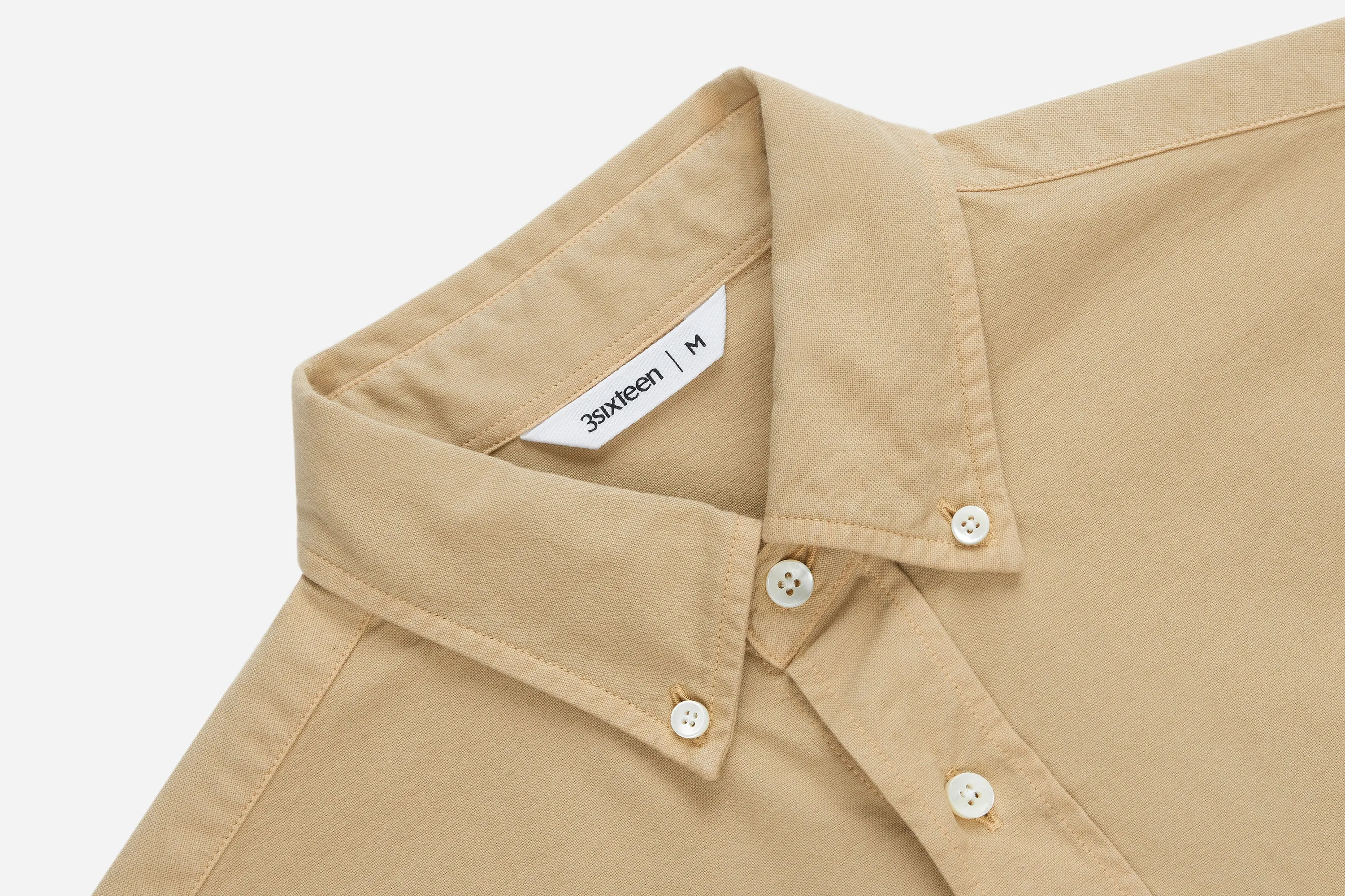 Big Oxford Shirt ~ Safari Tan