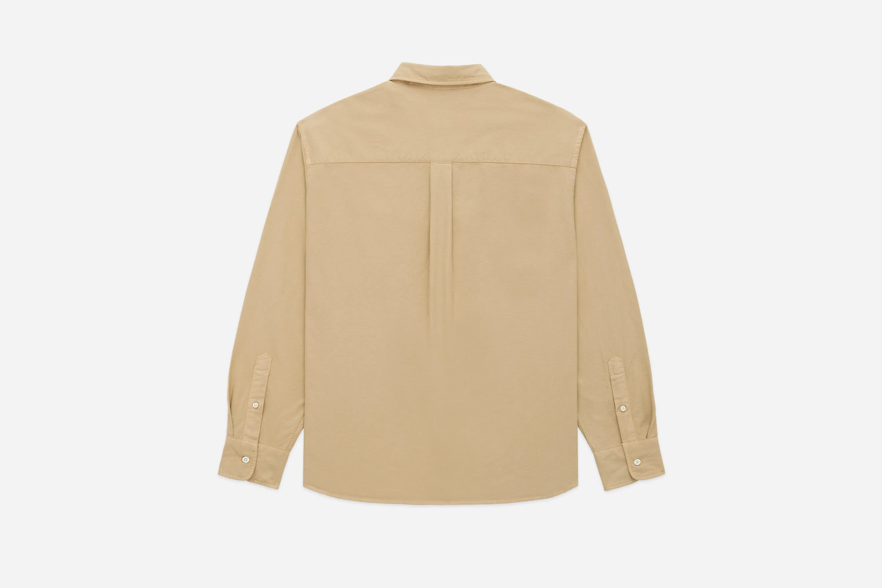 Big Oxford Shirt ~ Safari Tan