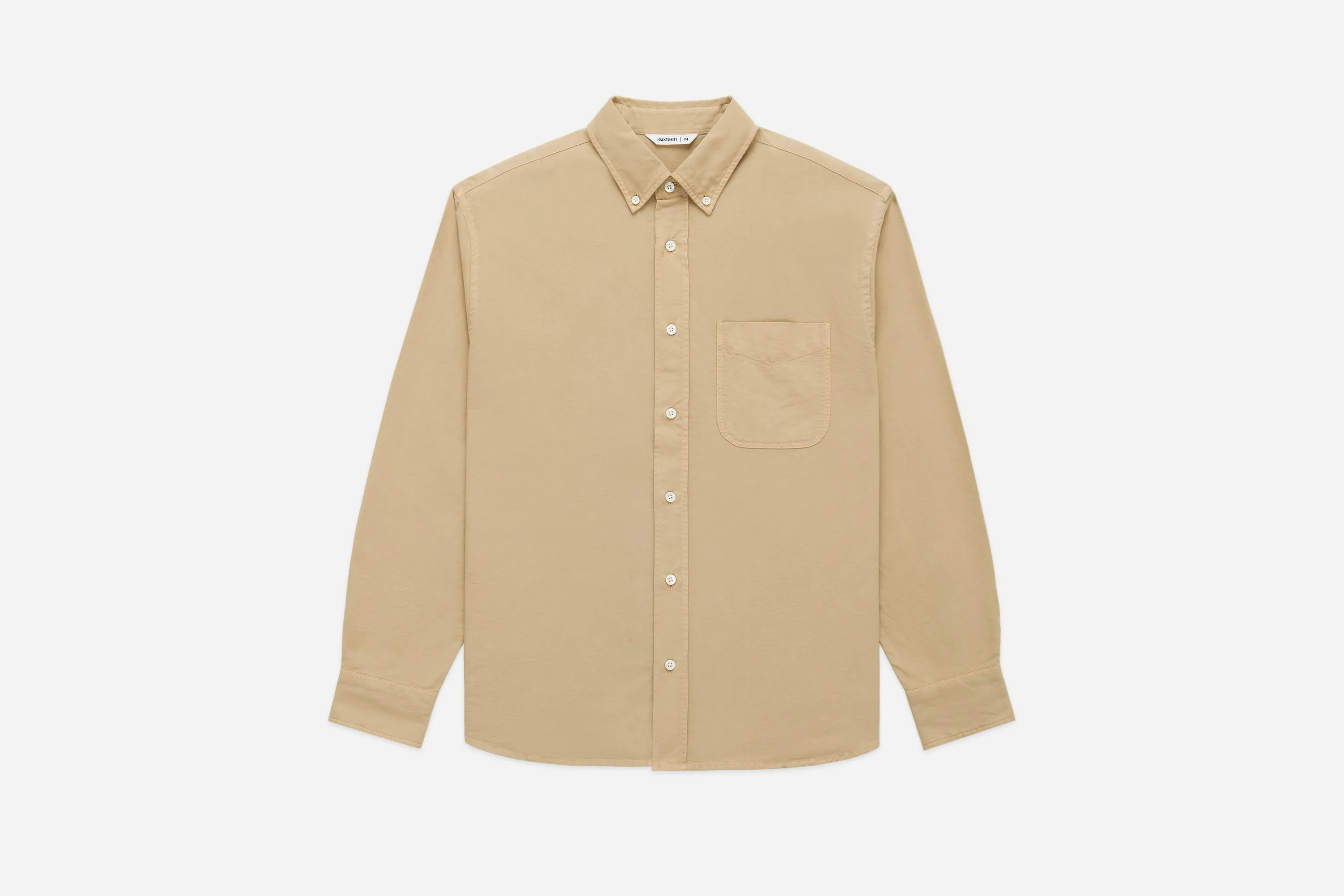 Big Oxford Shirt ~ Safari Tan