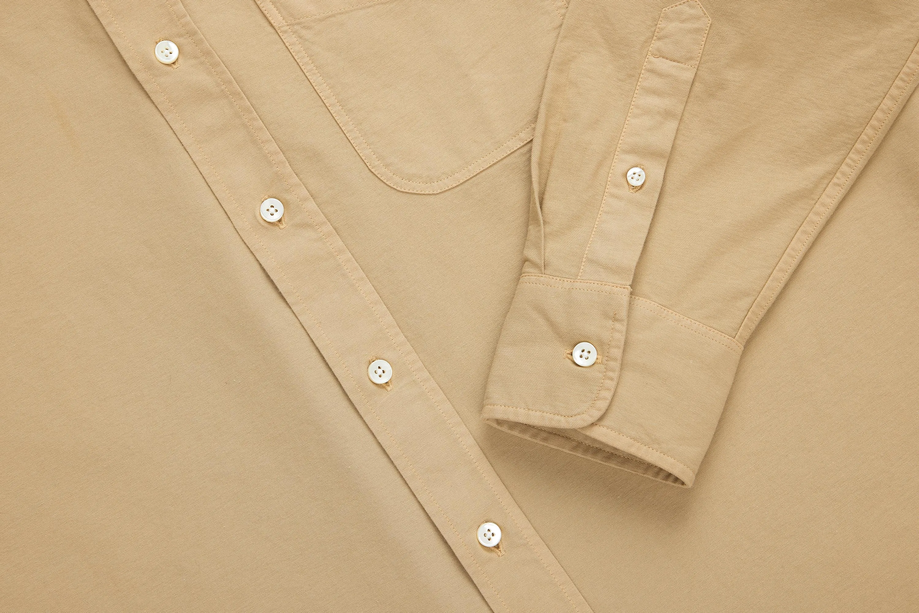 Big Oxford Shirt ~ Safari Tan