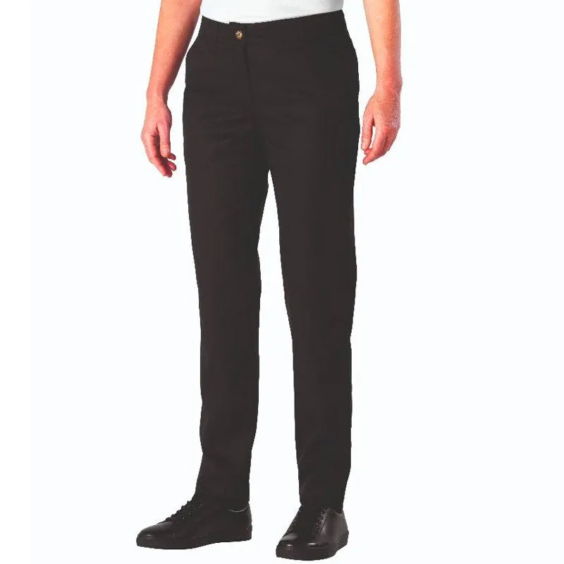 Black Chef Trousers ECUME Seaqual - ROBUR