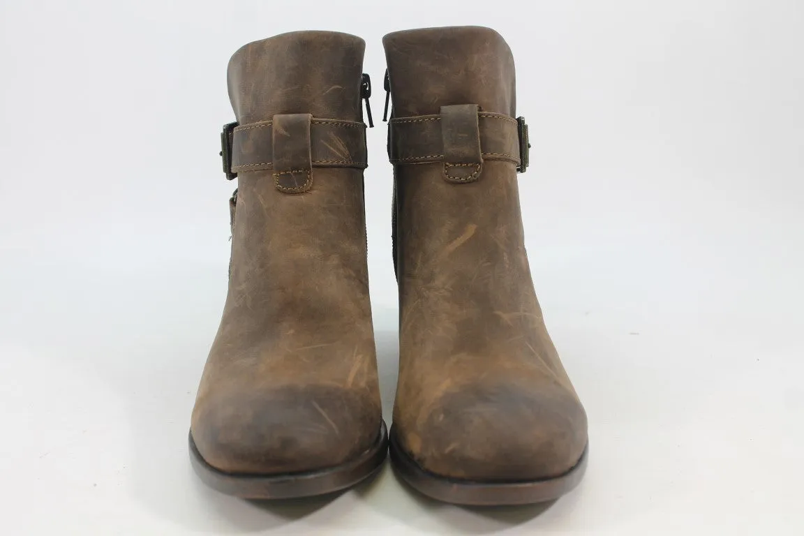 B.O.C. Shea Distressed Women's Brown Boots 6M-Defect-(ZAP11281)