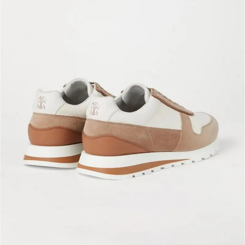 Brunello Cucinelli | Grained Suede Runners