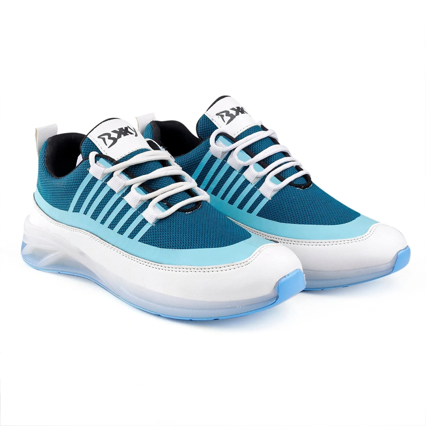 Bxxy's Trendiest Sports Walking Shoes For Men on Transparent Sole