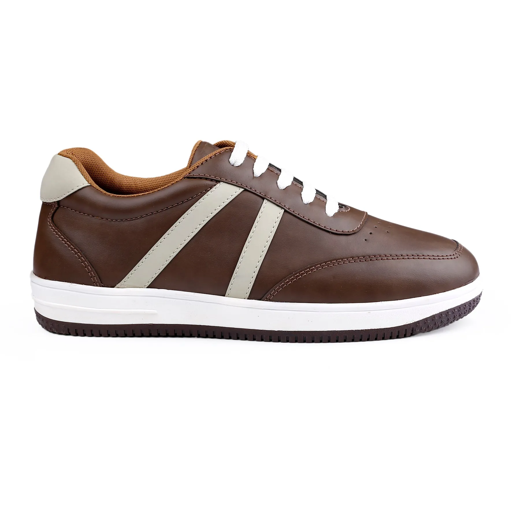 Bxxy's Ultra Comfortable Striped Lace-up Shoes for Men