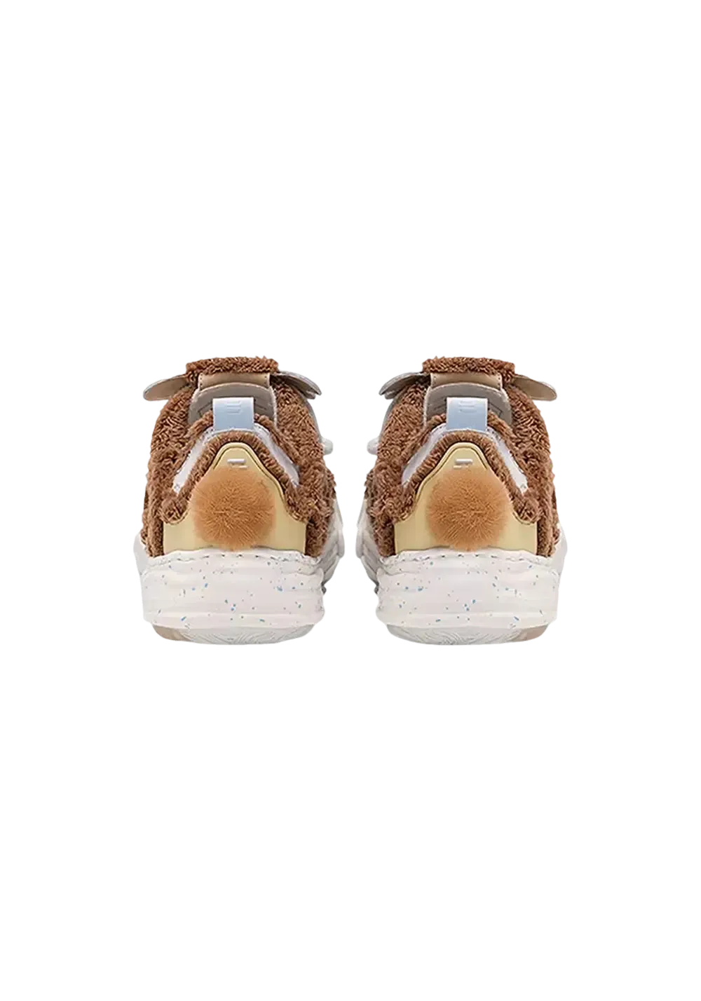 Canvas Cream Shoes - Teddy Bear