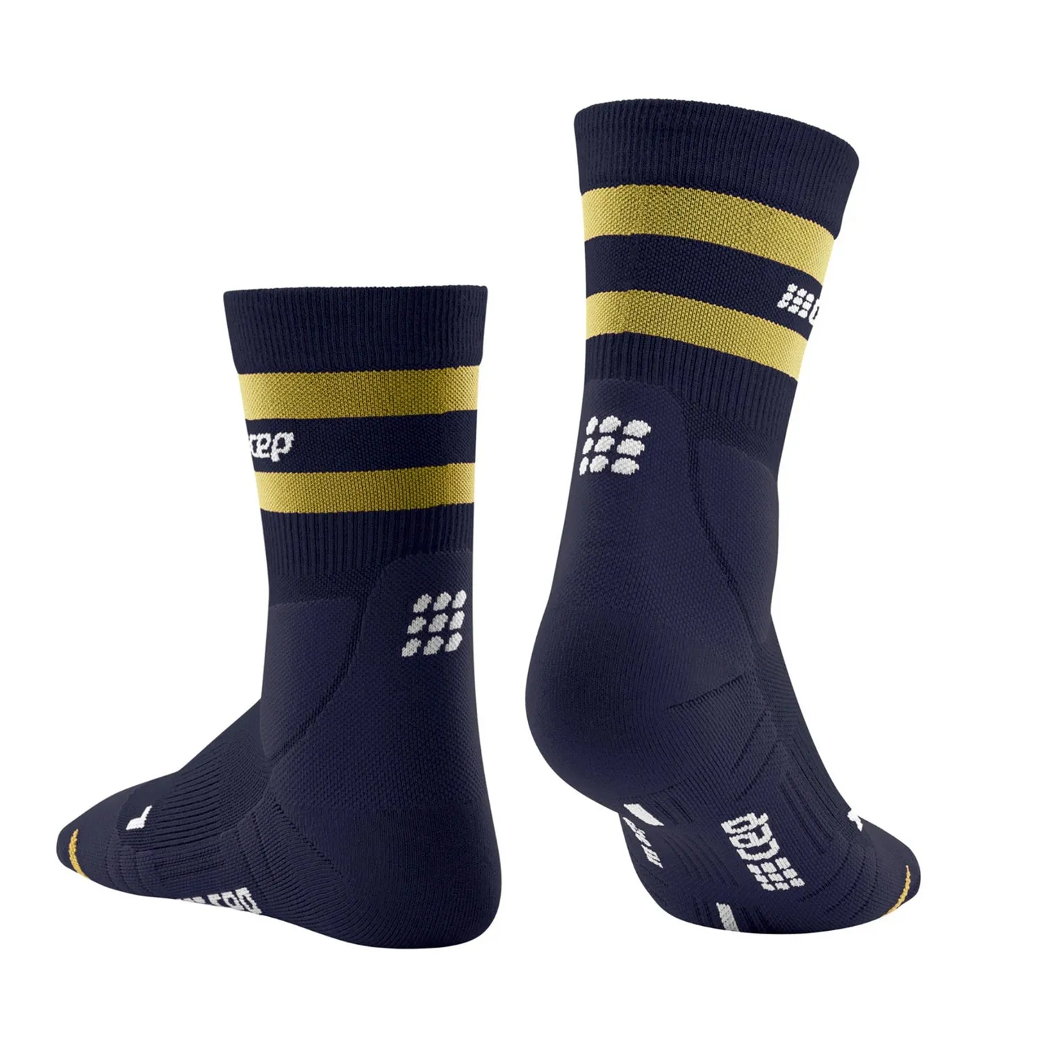 CEP Men's Hiking 80s Mid Cut Compression Socks