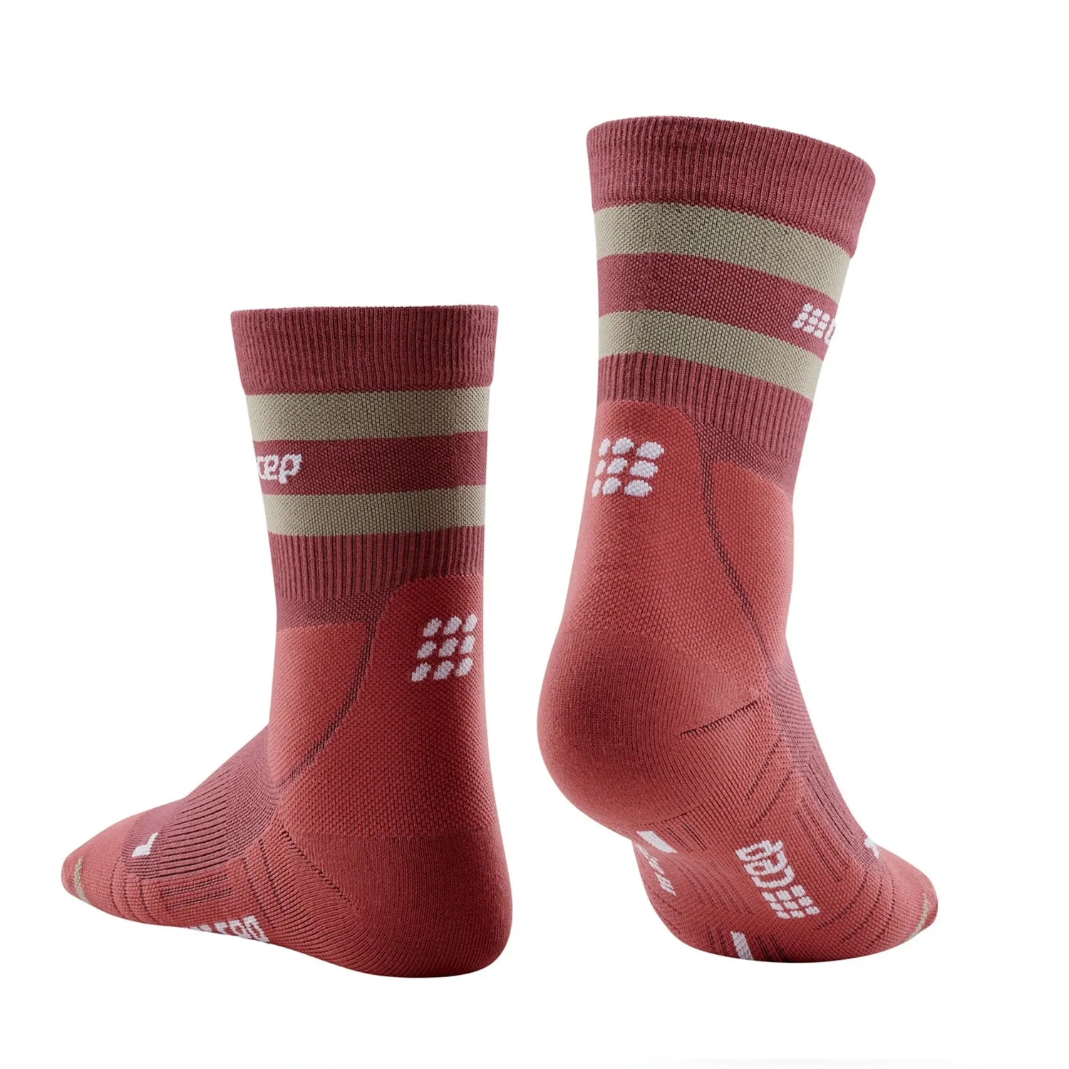 CEP Men's Hiking 80s Mid Cut Compression Socks