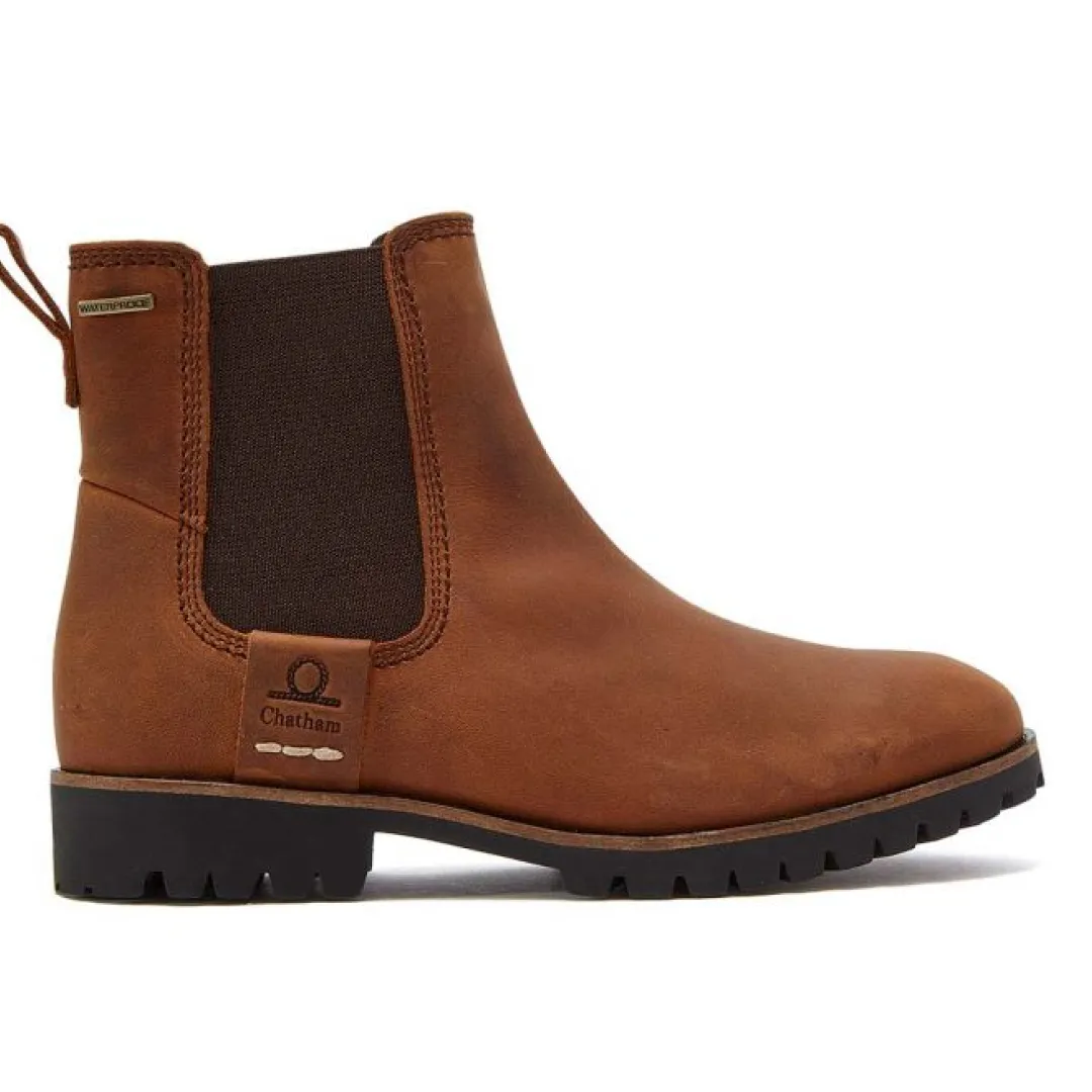 Chatham Olympia Premium Leather Waterproof Chelsea Boots