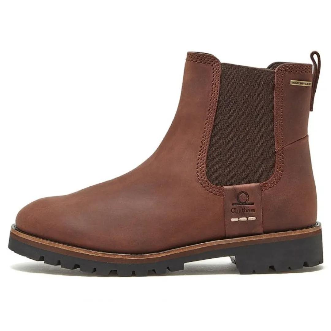 Chatham Olympia Premium Leather Waterproof Chelsea Boots