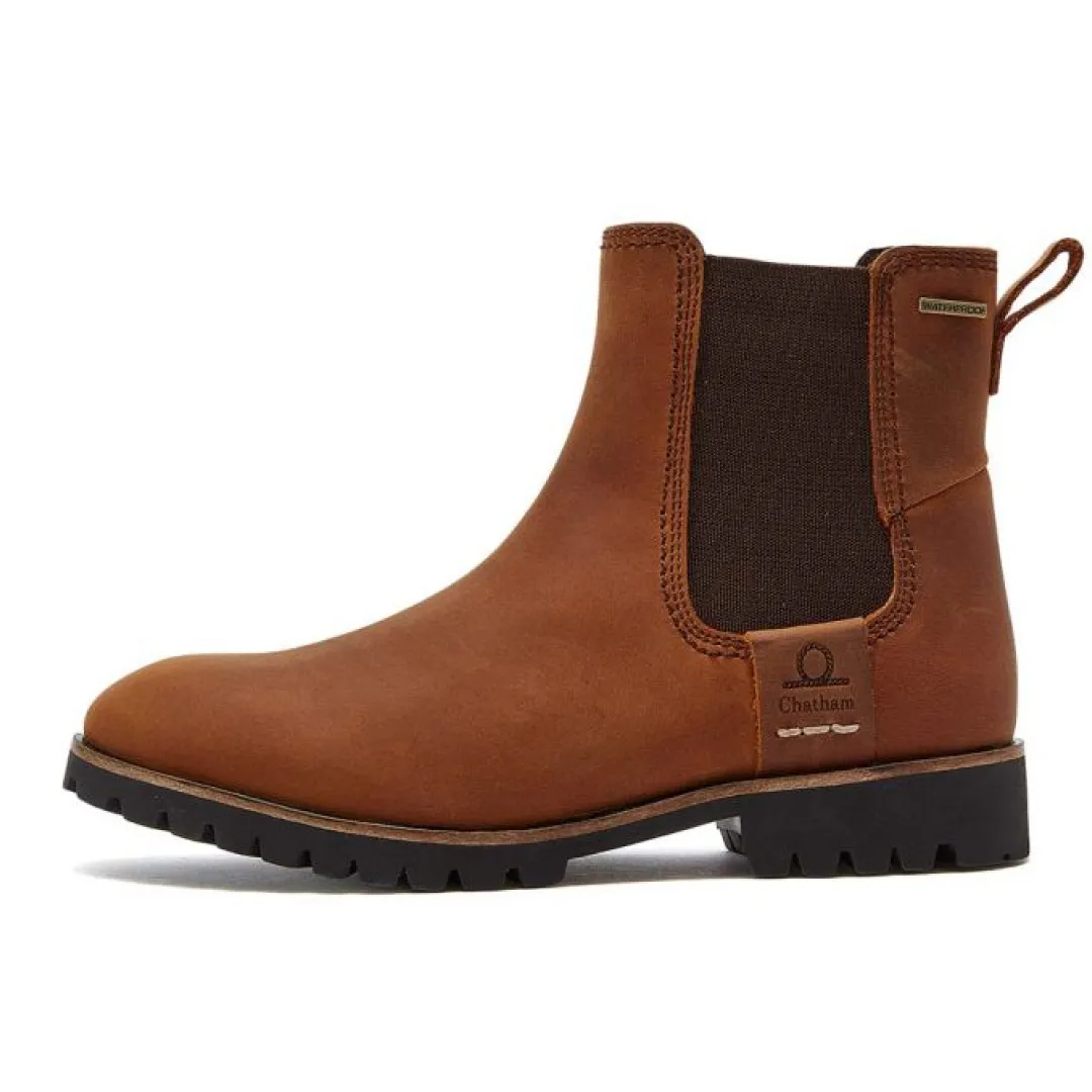 Chatham Olympia Premium Leather Waterproof Chelsea Boots