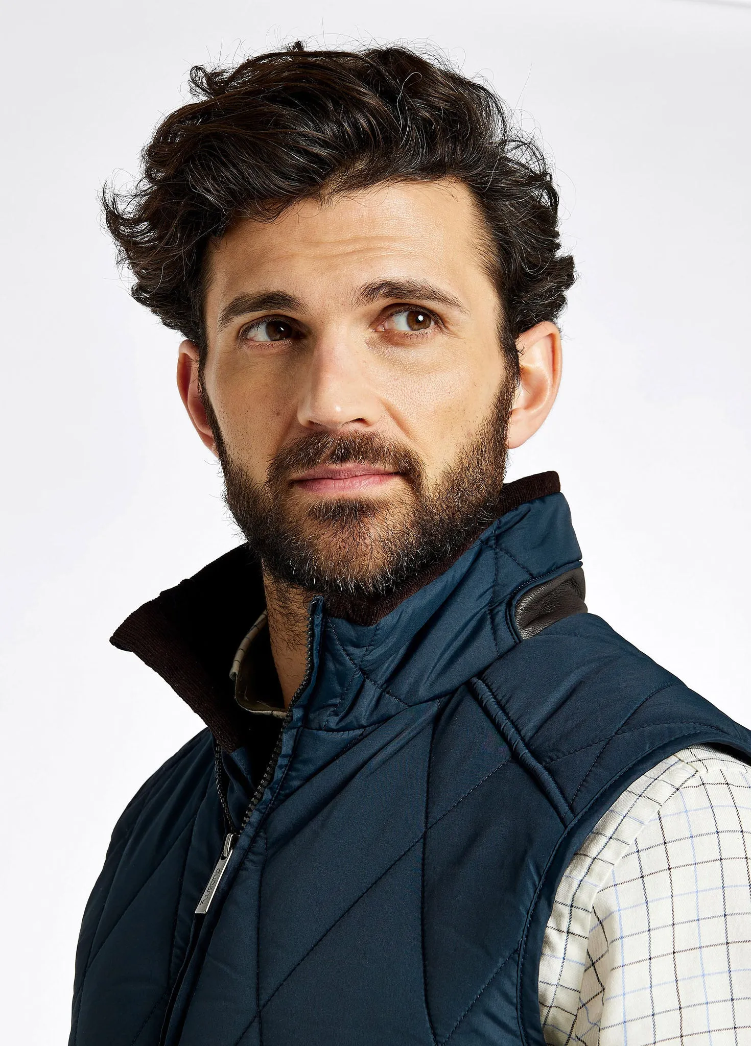 Colamber Men’s Quilted Gilet - Navy