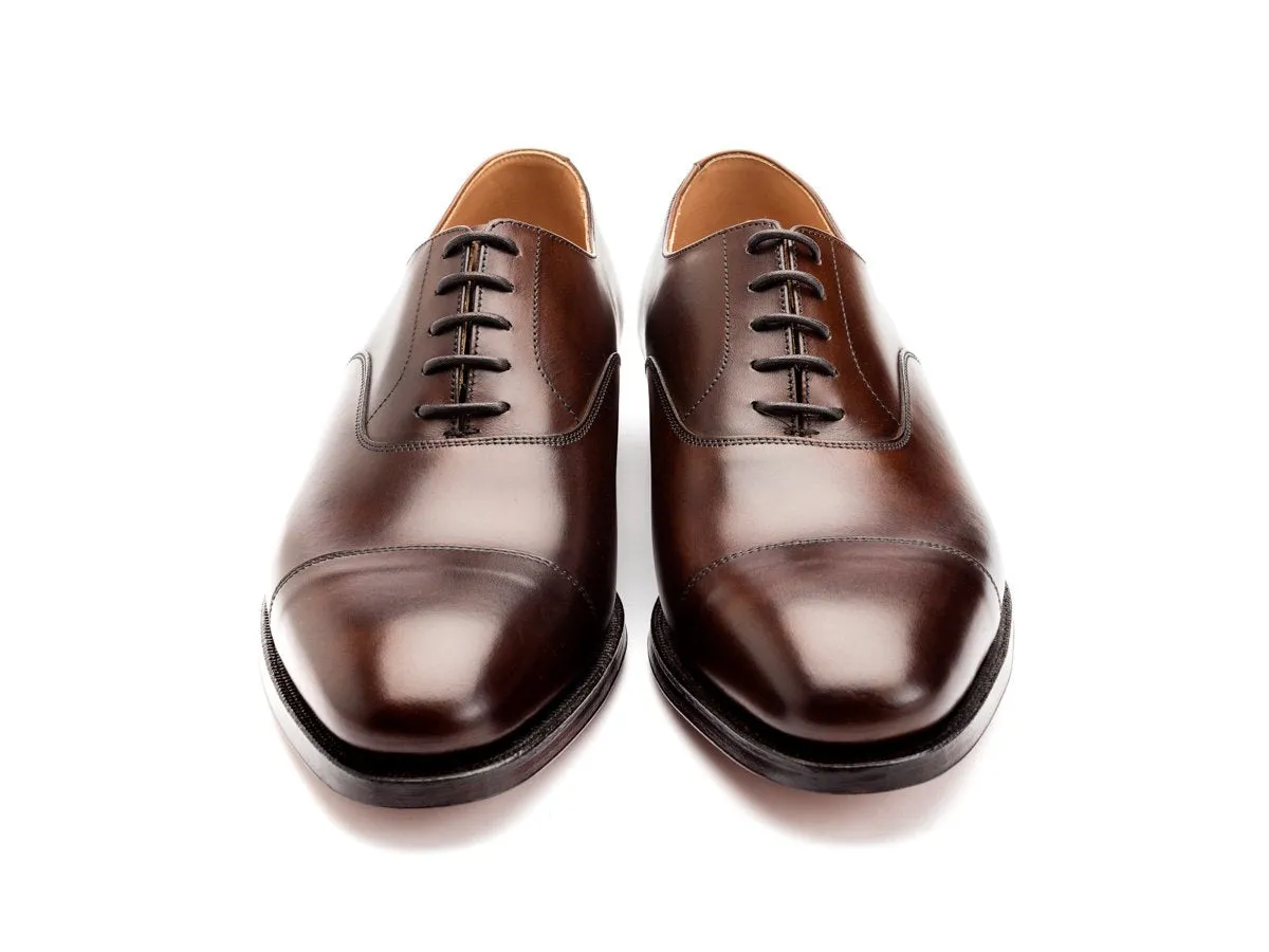 Connaught Dark Brown Burnished Calf