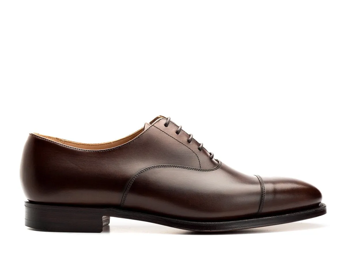 Connaught Dark Brown Burnished Calf