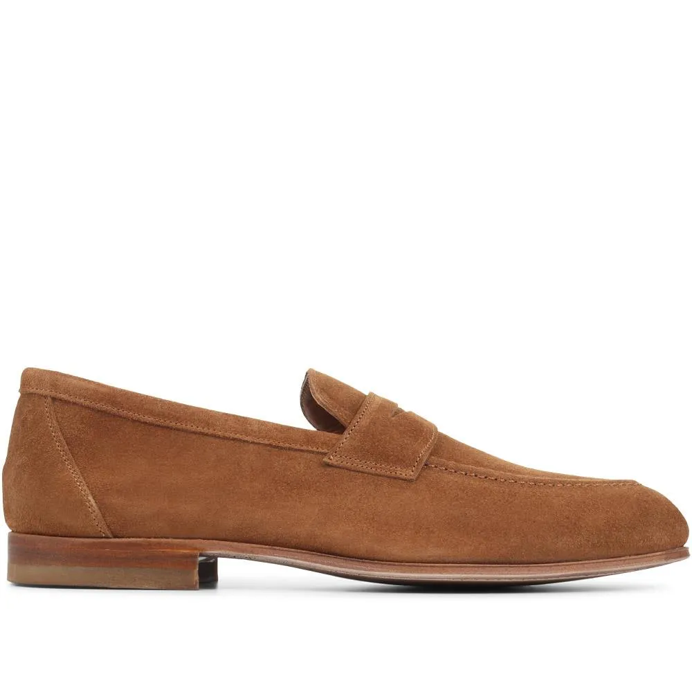 Cristo Leather Penny Loafers - CRISTO / 321 995