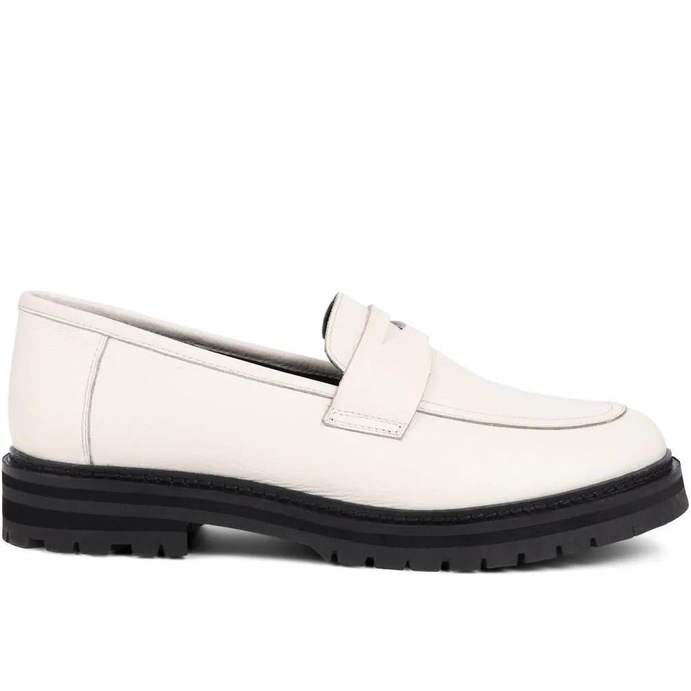 Dara2 Leather Loafers  - DARRA2 / 325 352