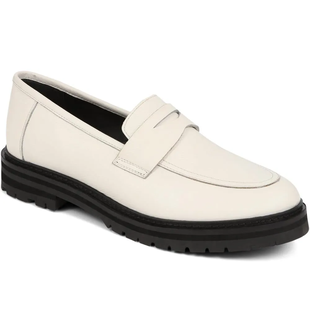 Dara2 Leather Loafers  - DARRA2 / 325 352