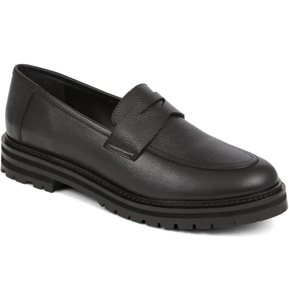 Dara2 Leather Loafers  - DARRA2 / 325 352