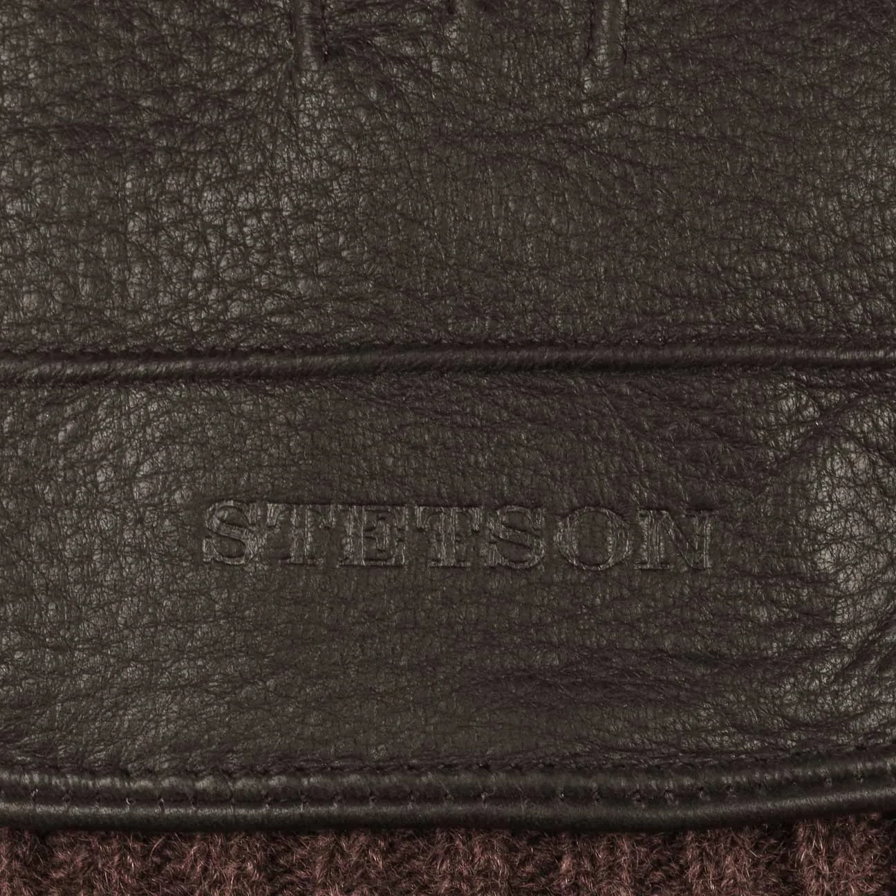 Deer Cashmere Leather Gloves by Stetson