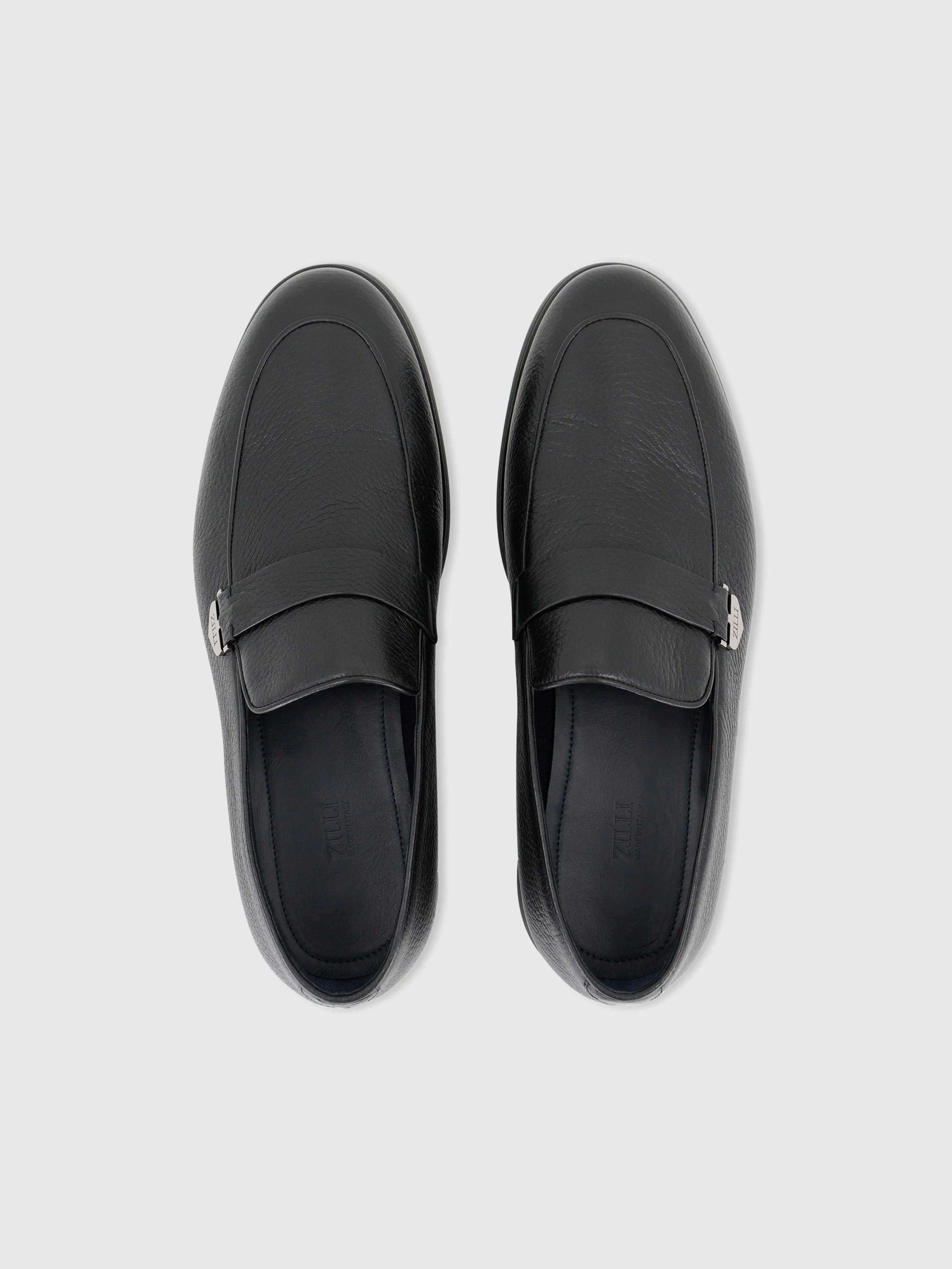 Deerskin Slip-On Black