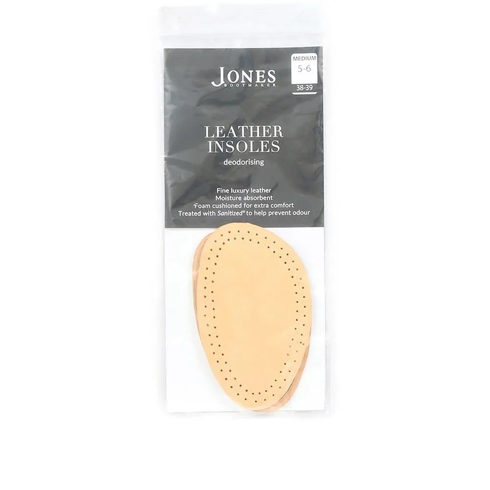 Deodorising Leather Half Insoles - LEATHERHALF / null