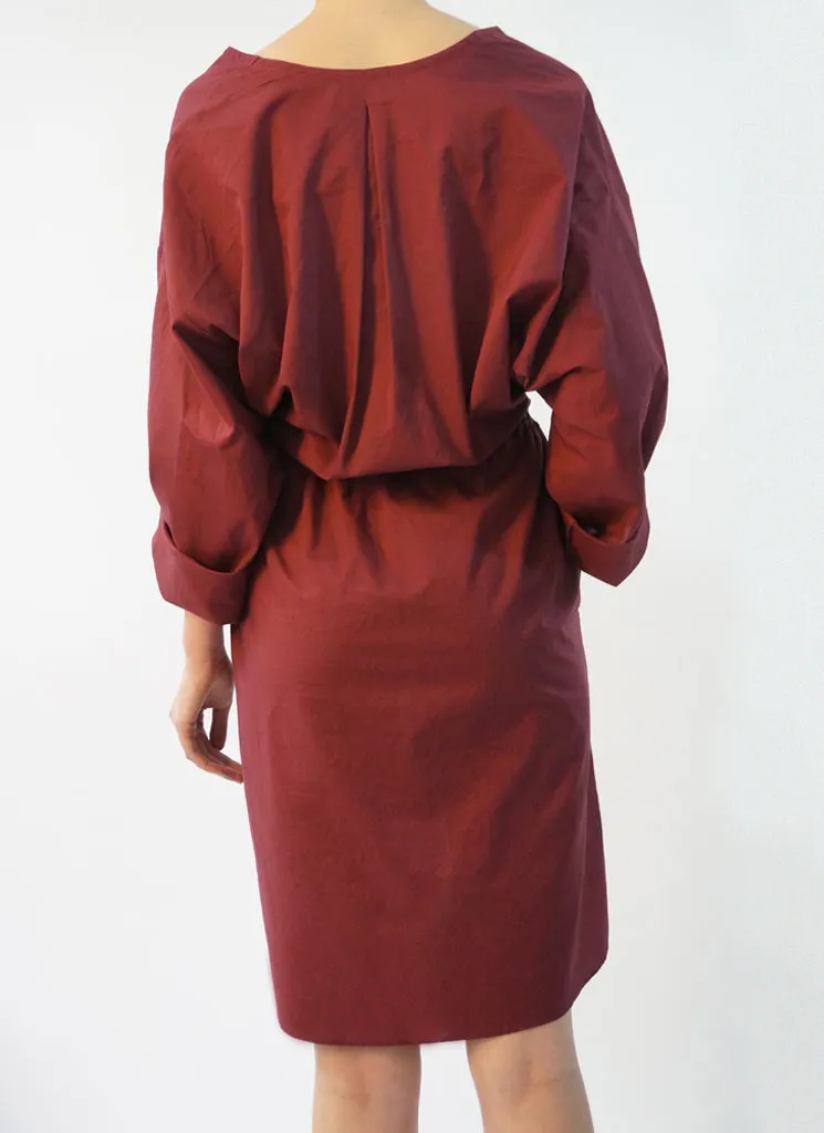 EMILE DRESS (GARNET)