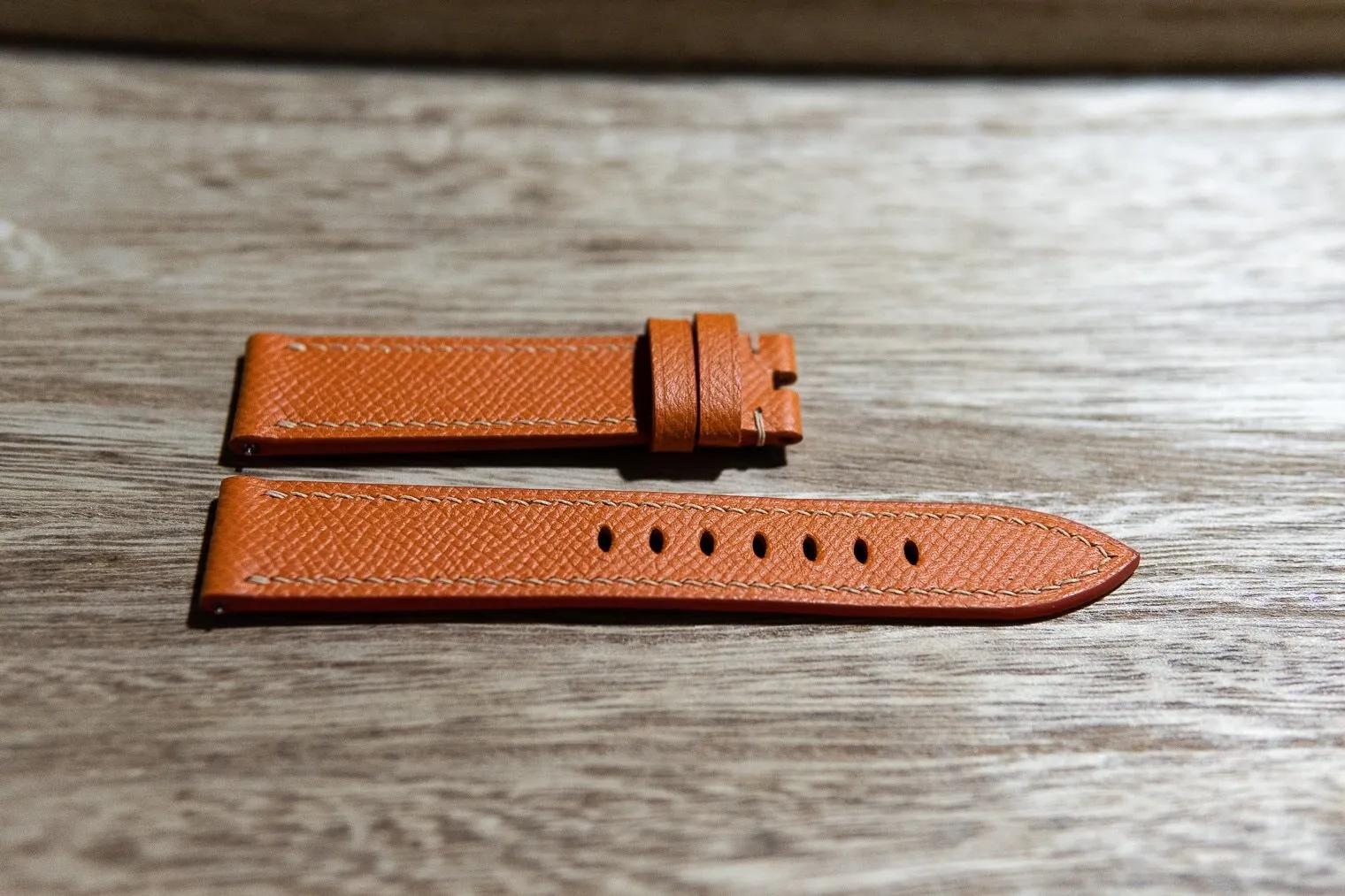 Epsom Calfskin - Orange