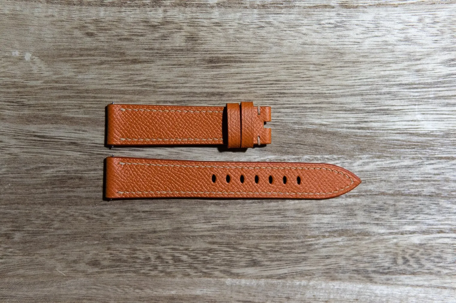 Epsom Calfskin - Orange