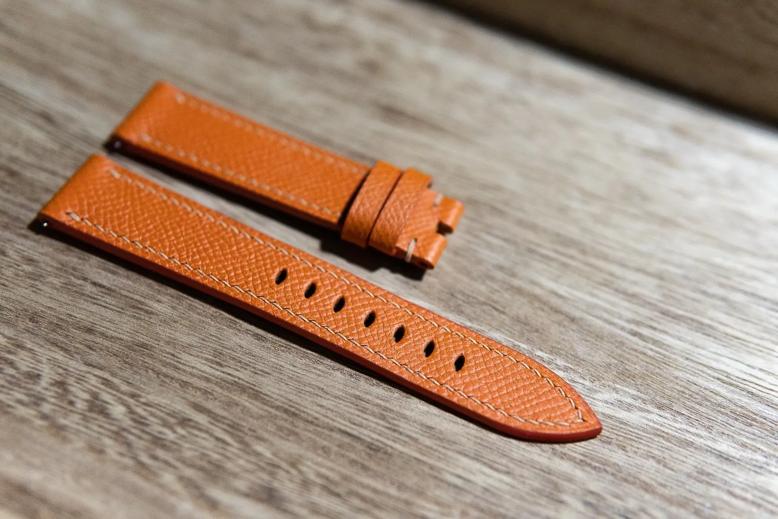 Epsom Calfskin - Orange